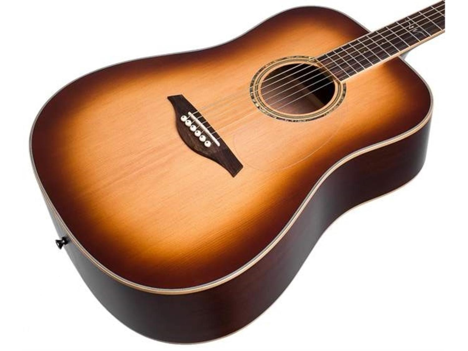 Guitarra Acústica Dreadnought Tapa SOLIDA Sitka Spruce-3