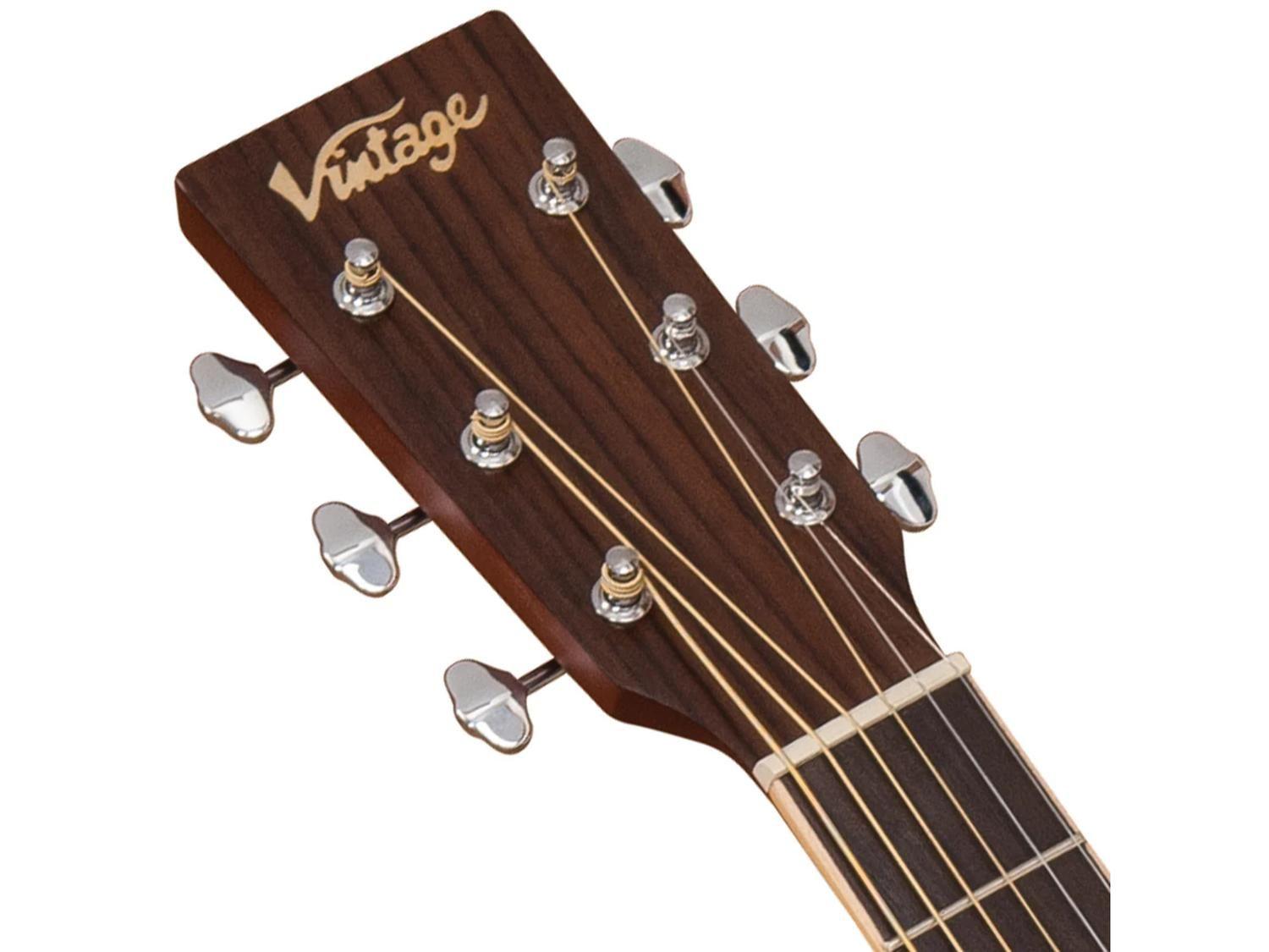 Guitarra Acústica Dreadnought Tapa SOLIDA Sitka Spruce-4
