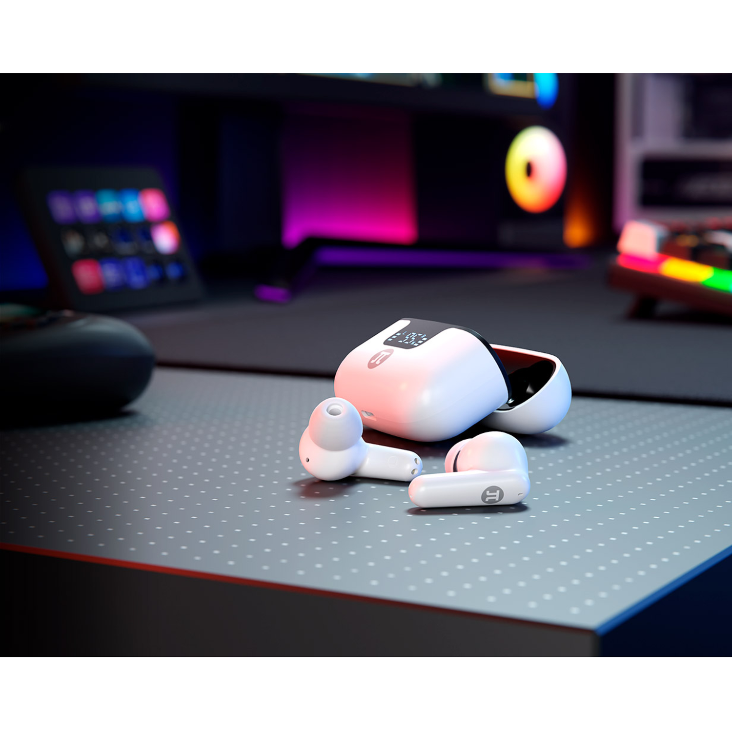 Audífonos Inalámbricos Primus Gaming ARCUS300S Blanco-3