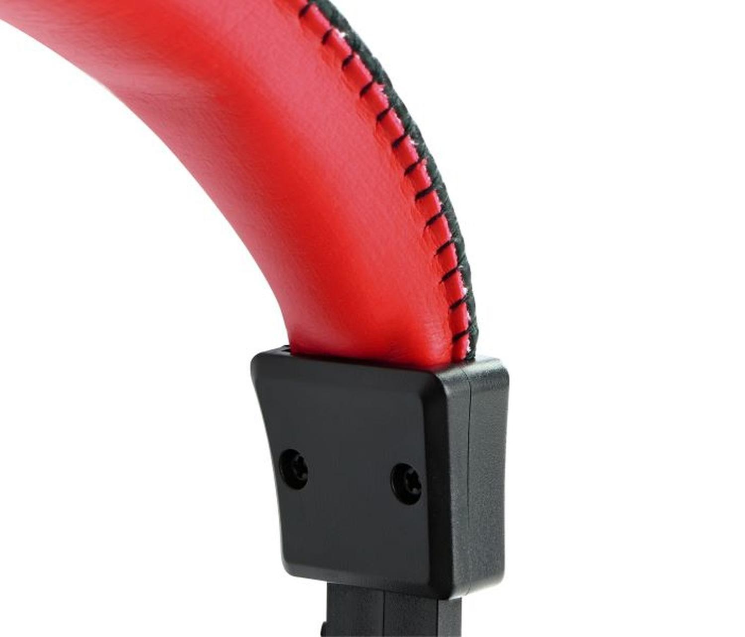 Audífonos Diadema Gamer Xtech XTH-500 Alámbrico Negro, Rojo-3