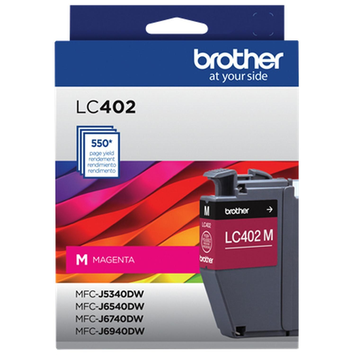 Cartucho Tinta Brother LC402MS Imp J6740DW Magenta-0