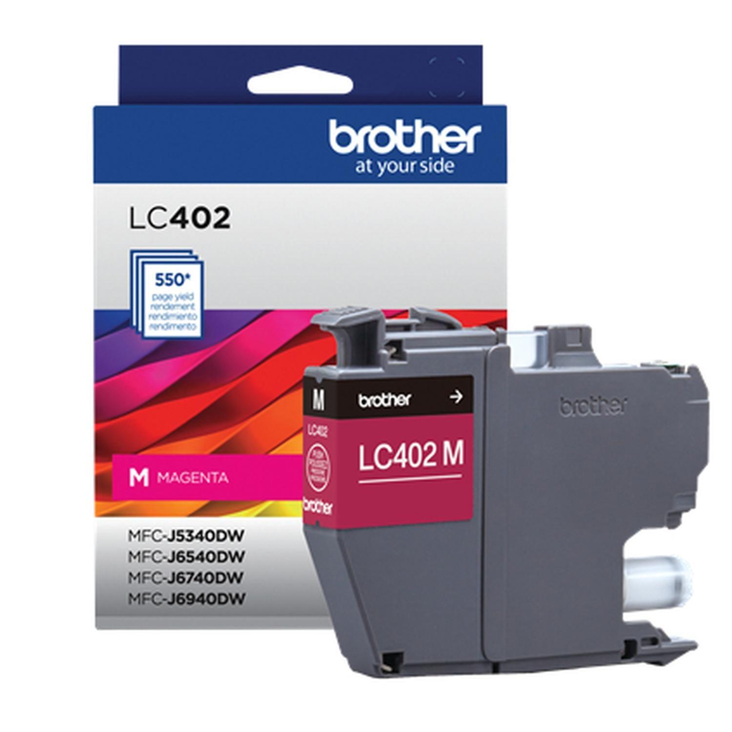 Cartucho Tinta Brother LC402MS Imp J6740DW Magenta-1