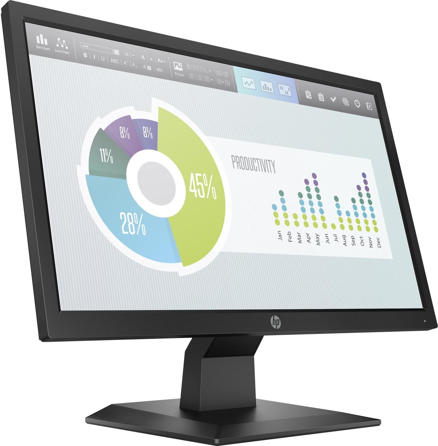 Monitor HP P204v HD 19.5"-1