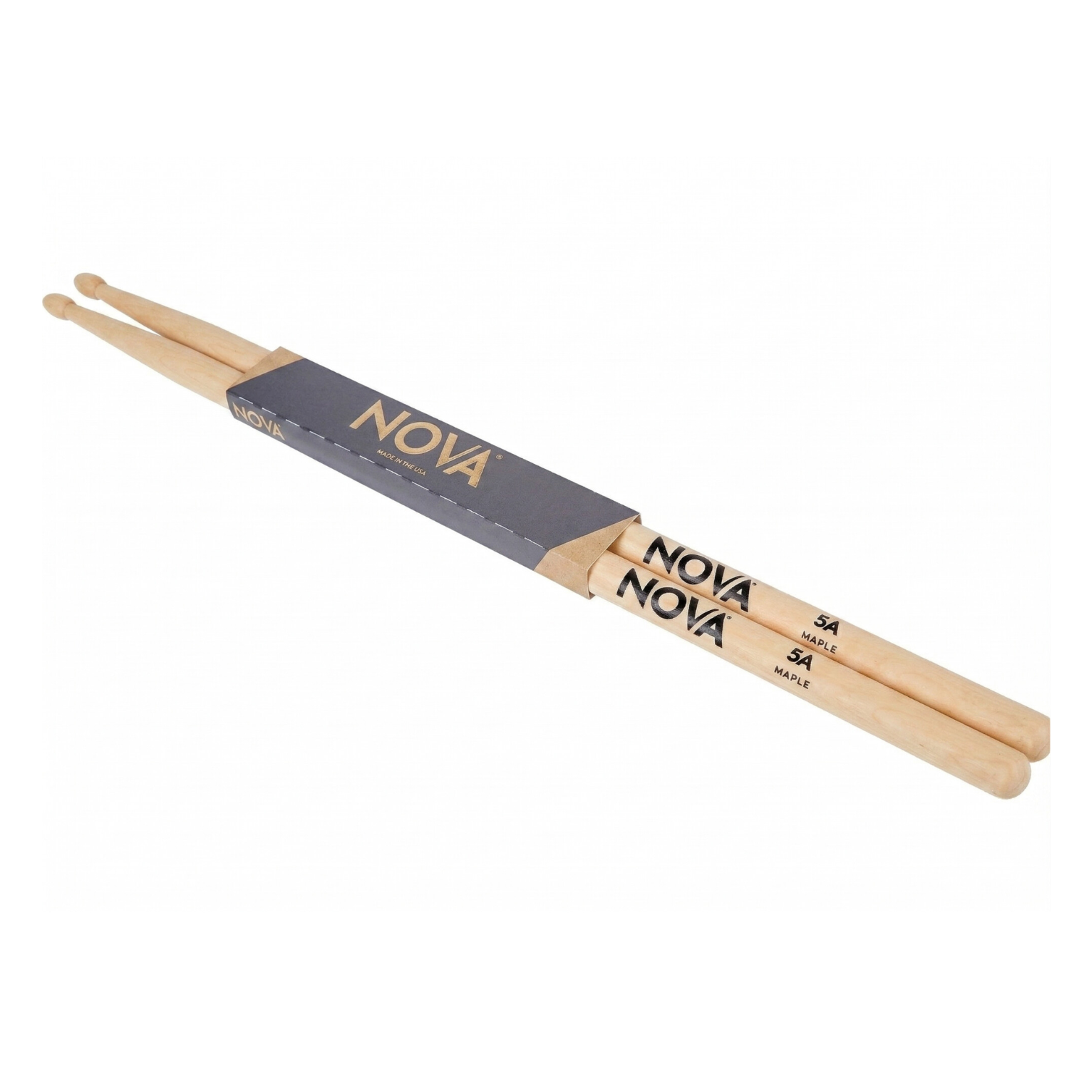 Baquetas Vic Firth Nova Maple 5A Arce Punta Madera-1