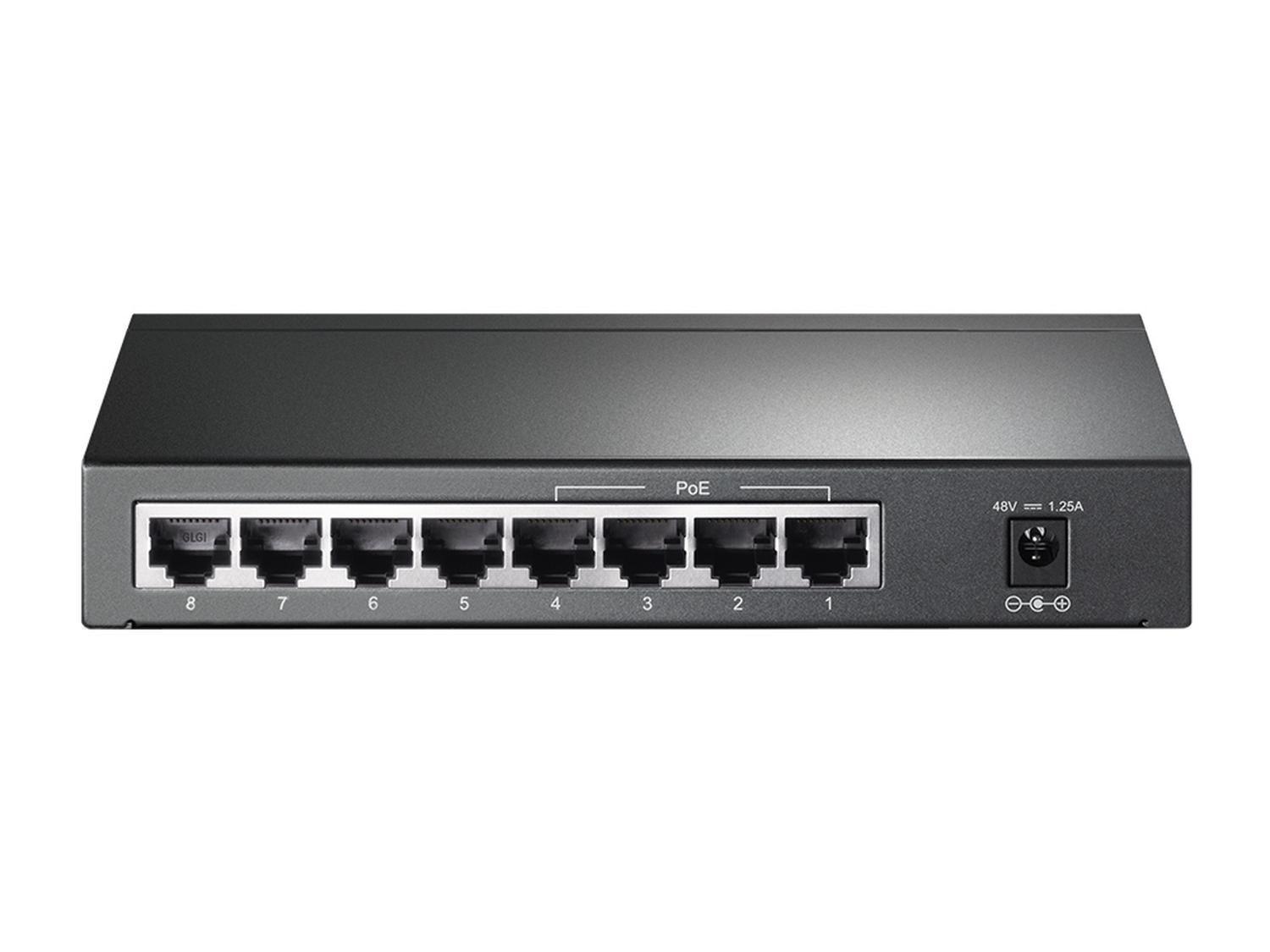 Switch de Sobremesa TL-SG1008P 8 puertos Gigabit 4 puertos PoE-3