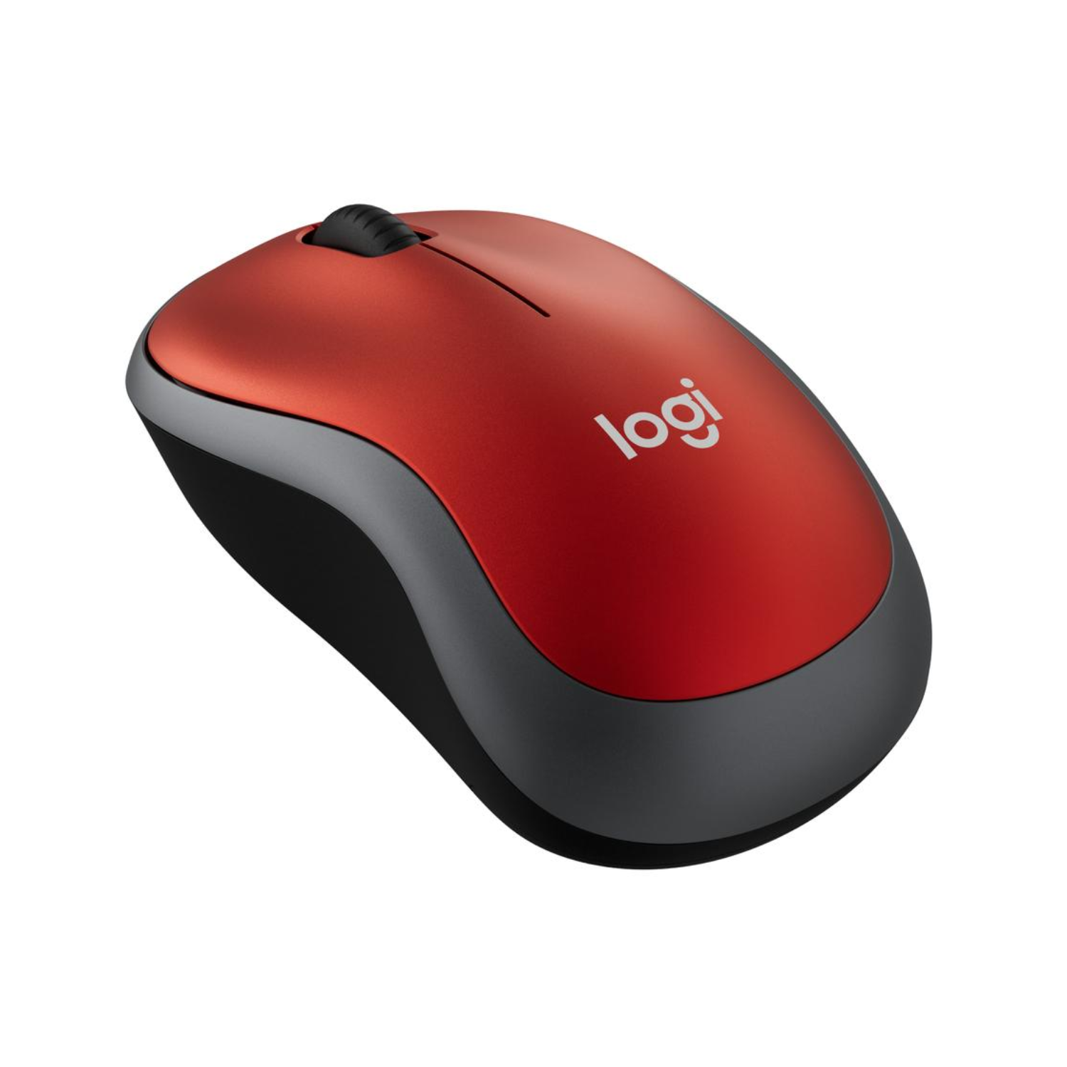 Mouse Inalambrico Logitech M185 Rojo-3