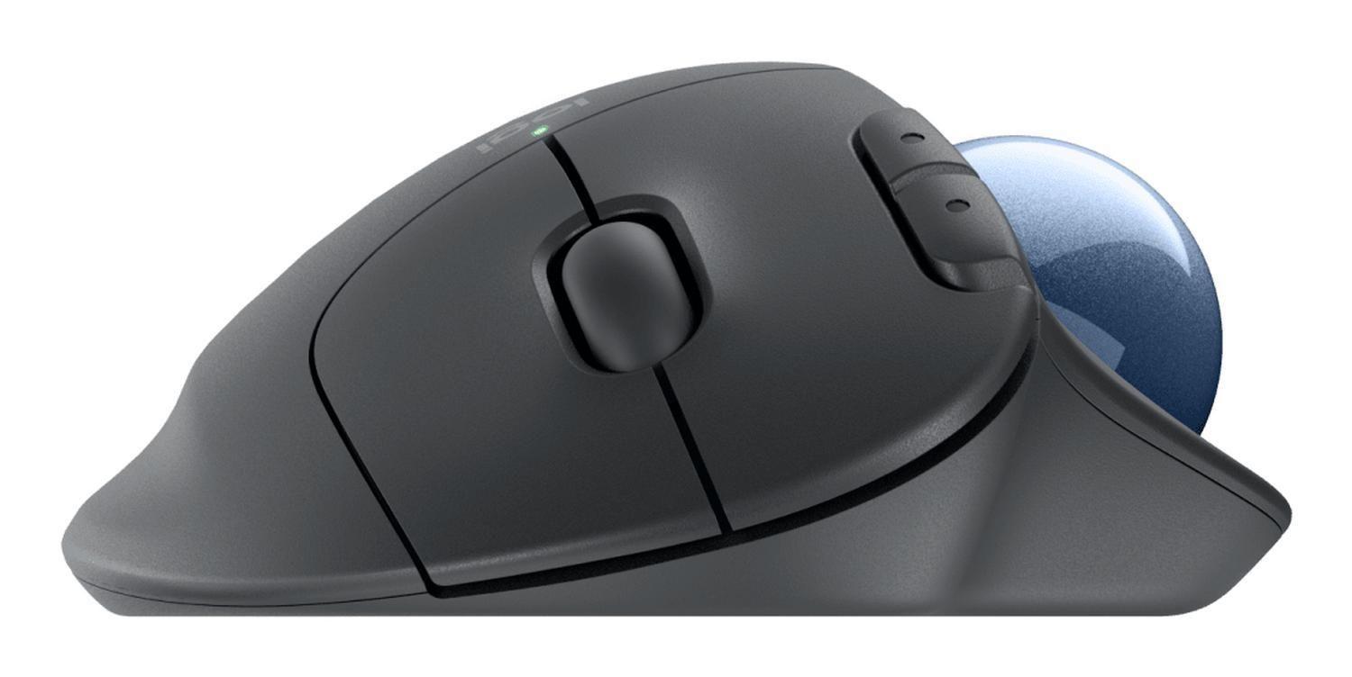 Mouse Trackball Logitech ERGO M575S Inalámbrico Grafito-1
