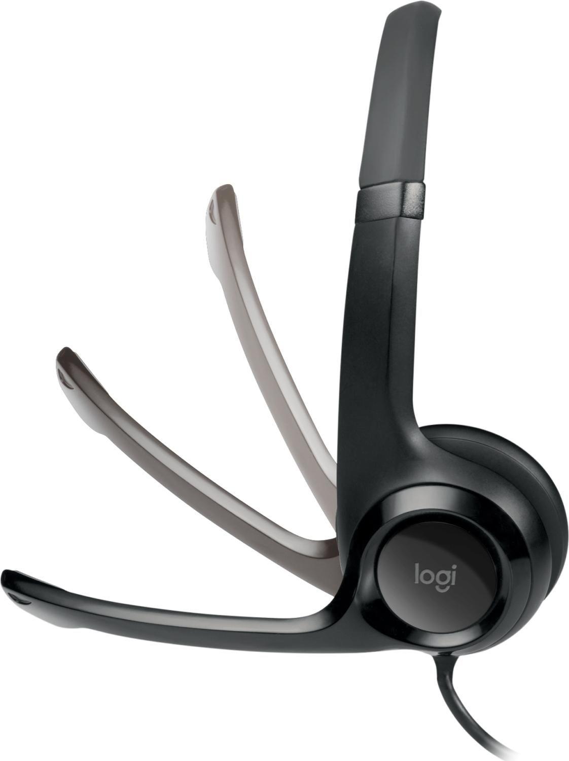 Audífonos Diadema H390 Negro-3