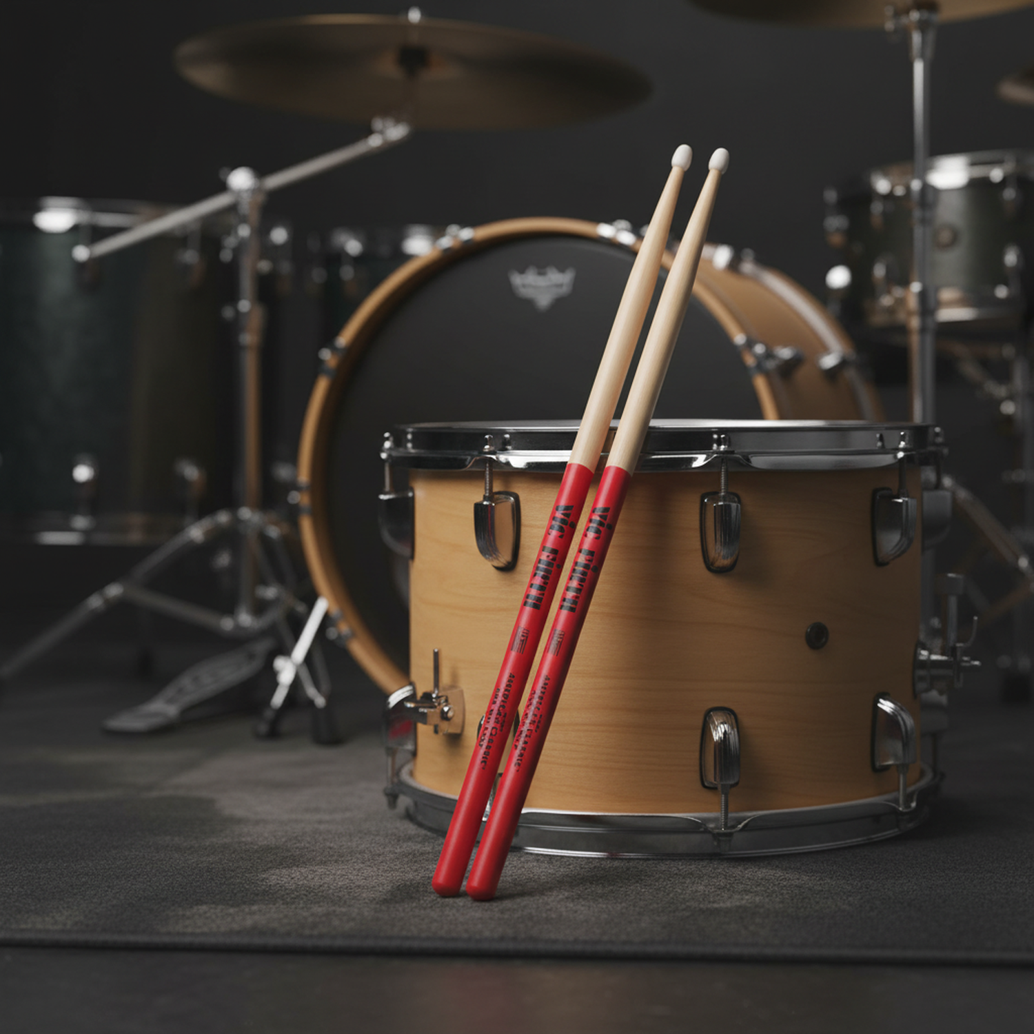 Baquetas Batería American Classic 5A Nylon Vic Grip-2