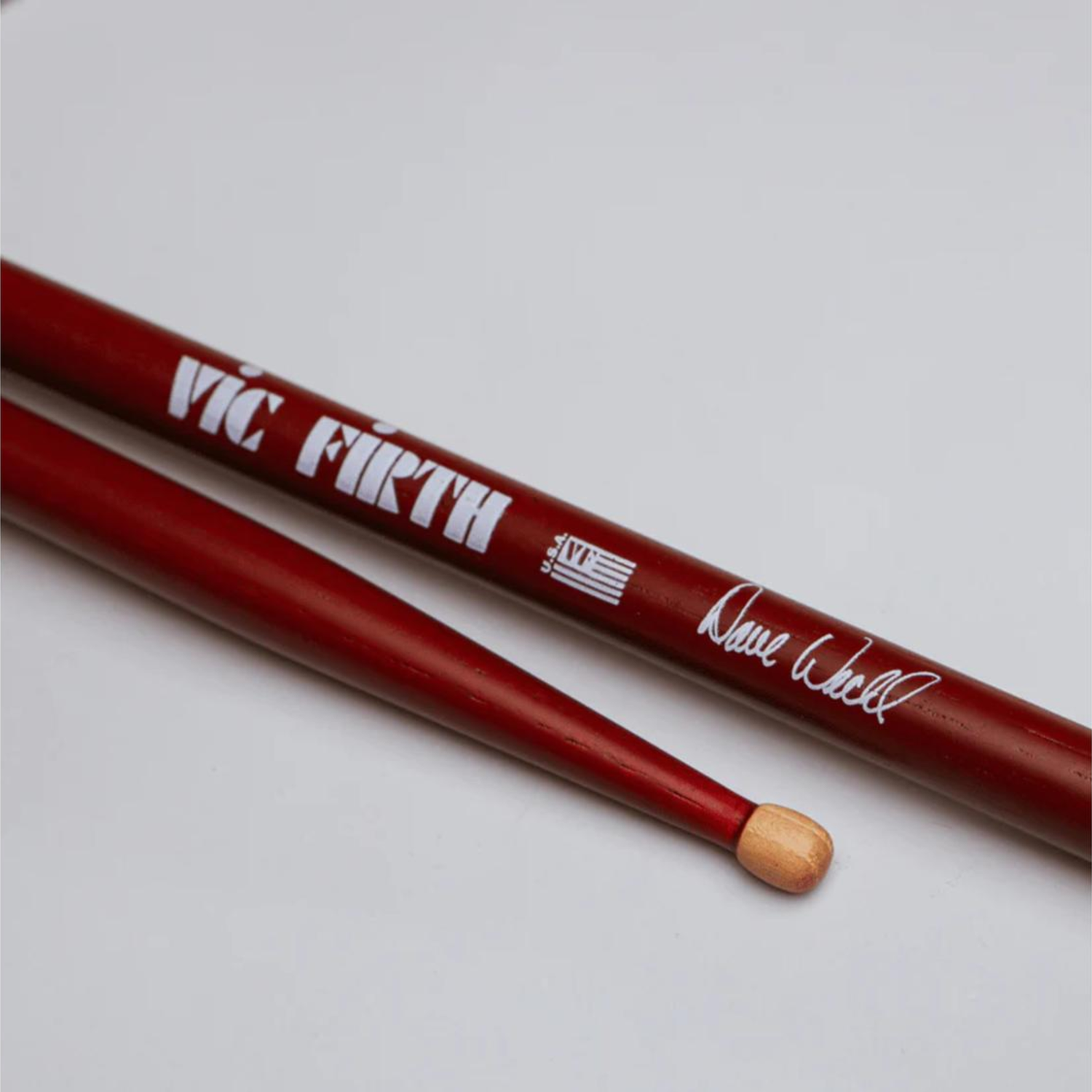 Baquetas Batería Autografiadas Dave Weckl Vic Firth-3