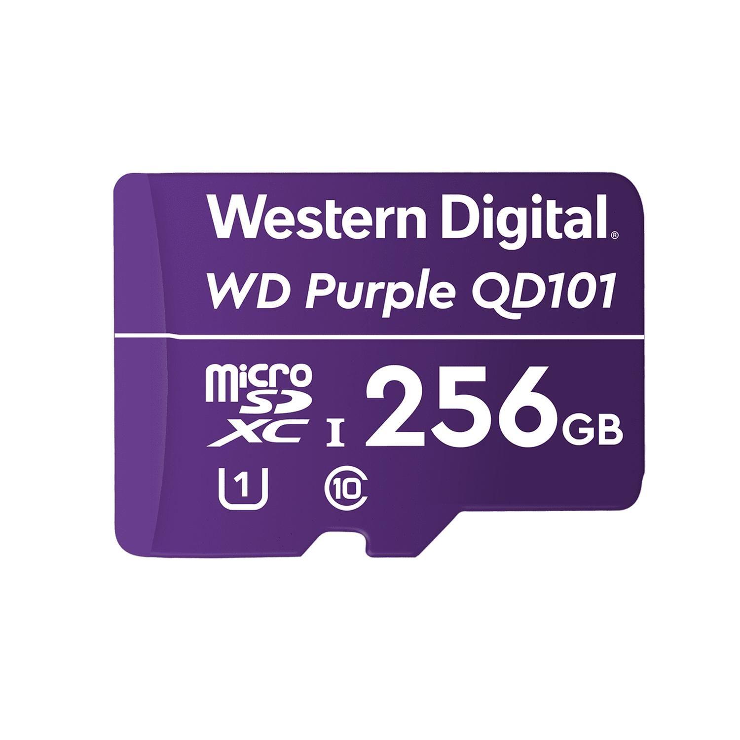 Memoria Flash Western Digital Purple 256 GB MicroSDXC Clase 10-0