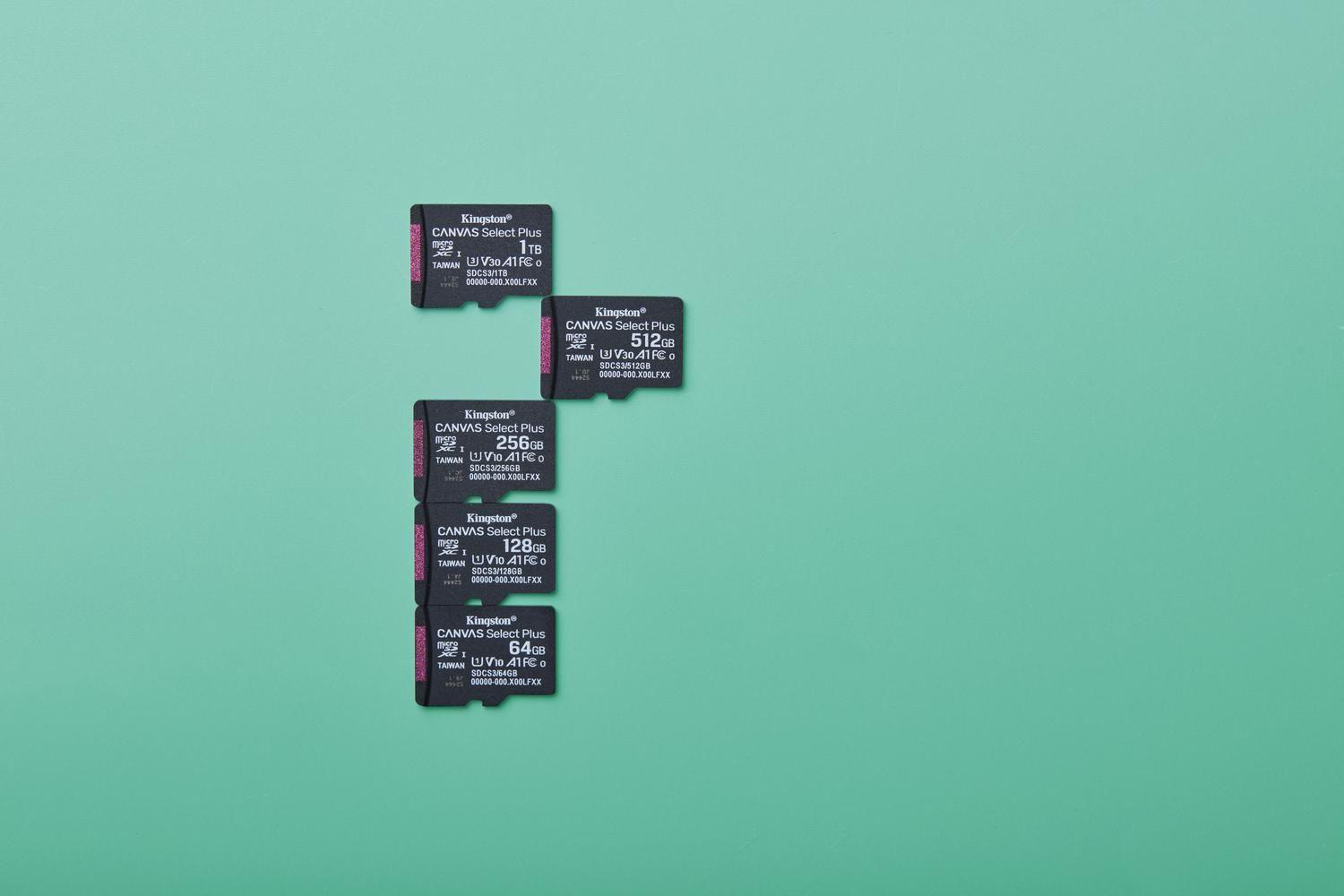 Tarjeta MicroSDXC 512GB Kingston SDCS3 Canvas Select Plus-7