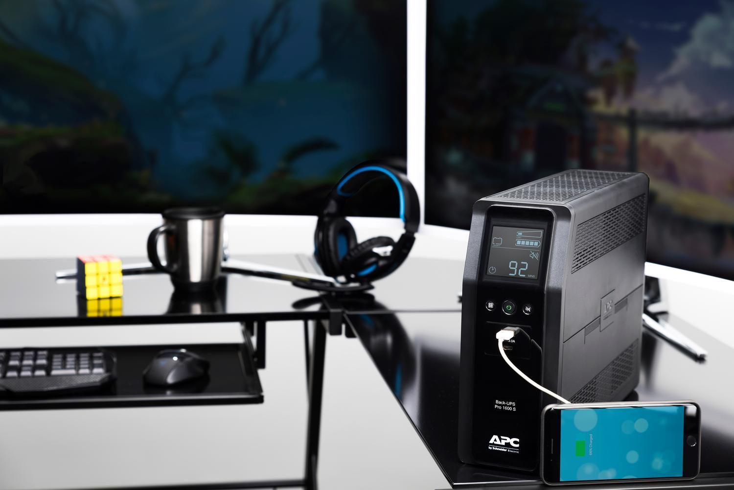 APC UPS Línea interactiva 1,6 kVA 960 W 8 AC outlet(s)-6