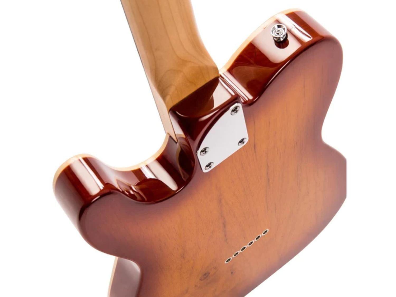 Guitarra Eléctrica Mango Atornillado F Holes THRUBODY 2xHumb-9
