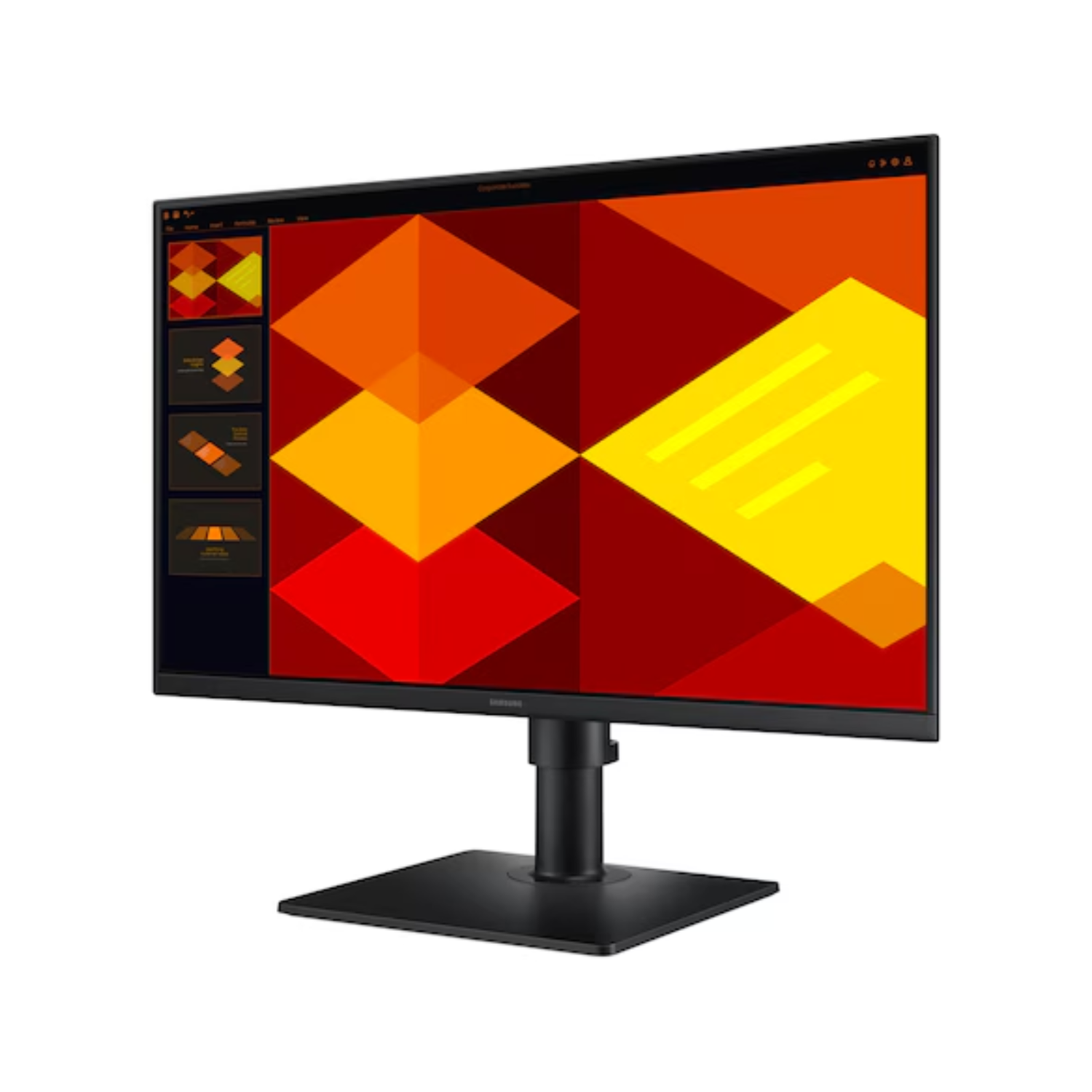 Monitor Samsung S40GD 24" FHD IPS 100Hz Pivot Eye Saber-2