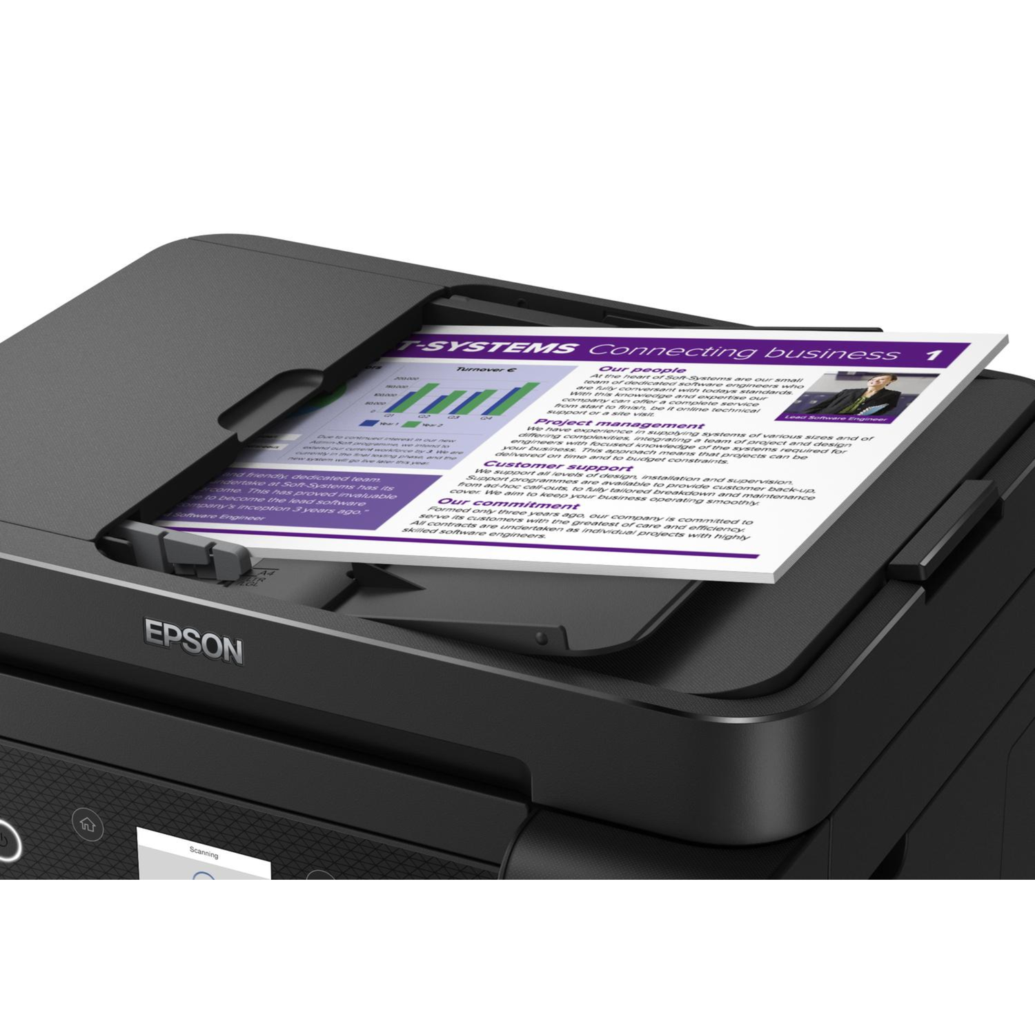Impresora Multifuncional EcoTank L6270 Color WiFi-4