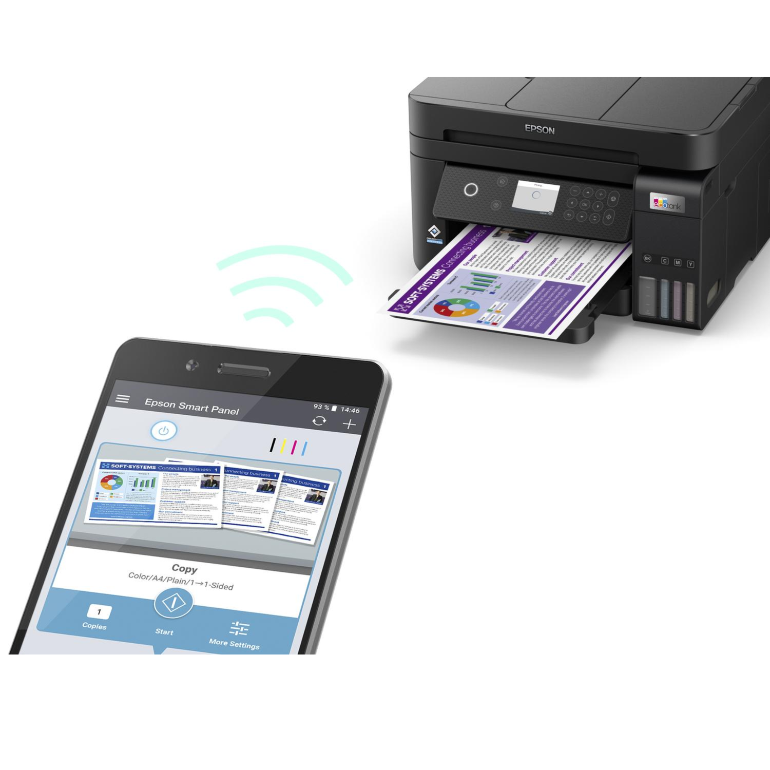 Impresora Multifuncional EcoTank L6270 Color WiFi-7