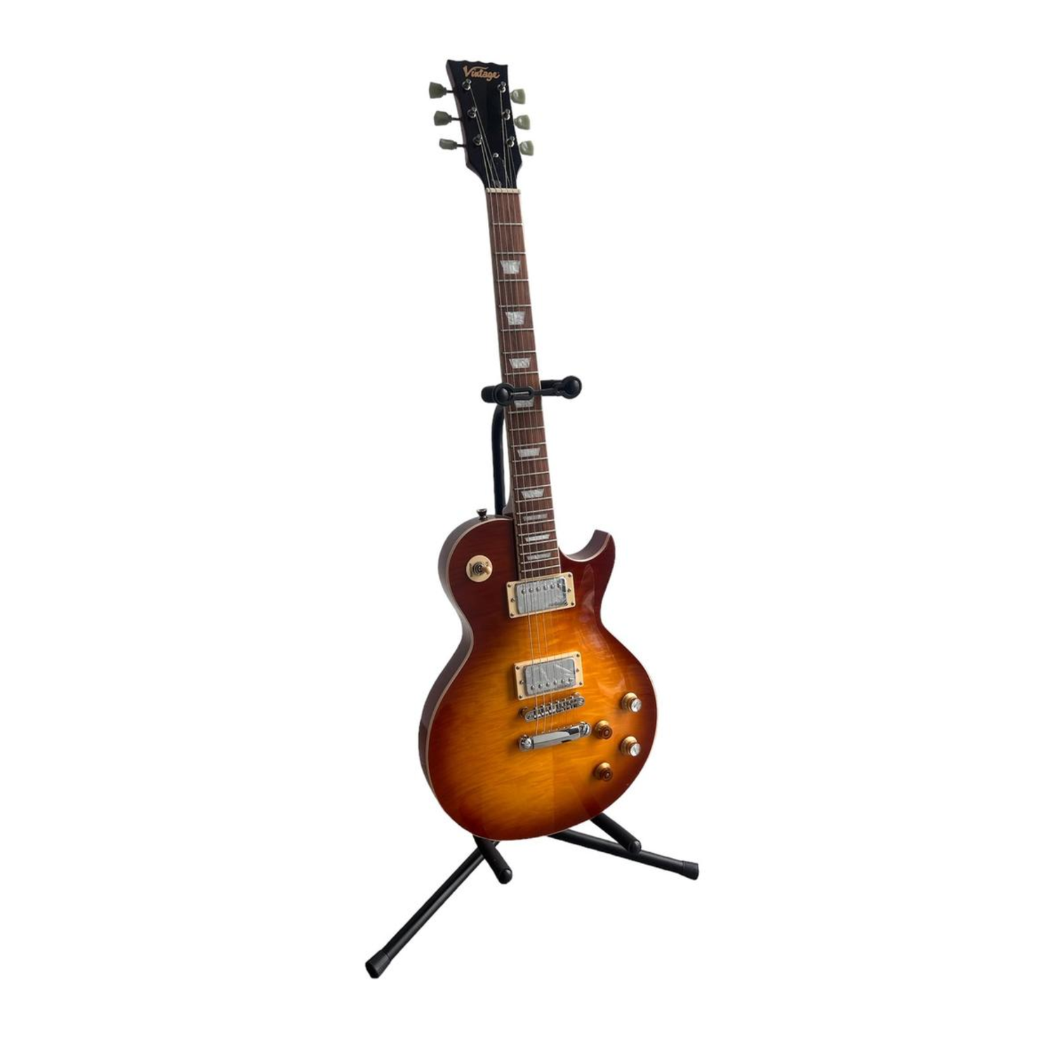 Soporte Guitarra Hamilton KB303G Seguro y Robusto-4