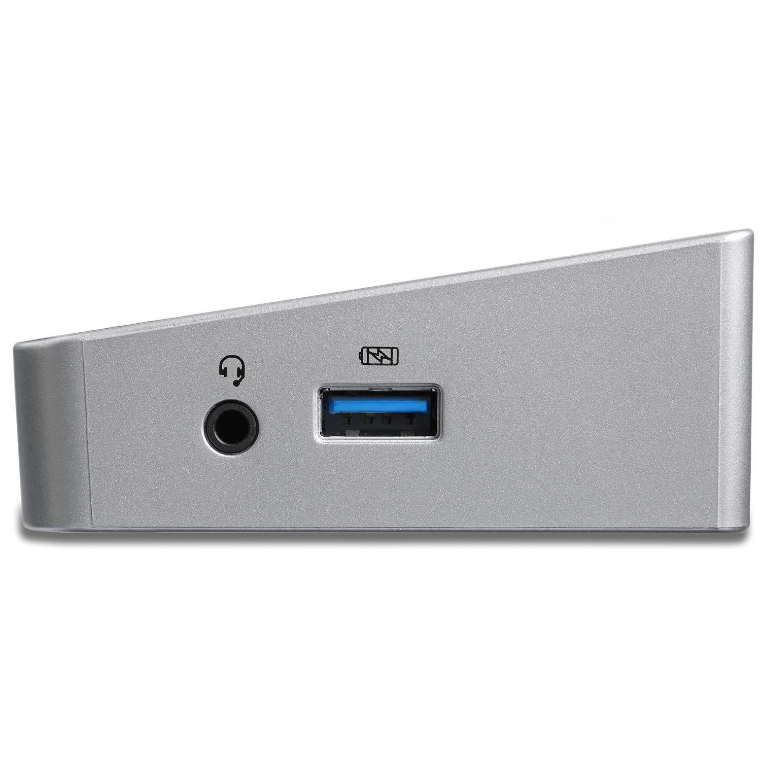 Docking Station USB-C StarTech Triple 4K PD 100W HDMI DP-3