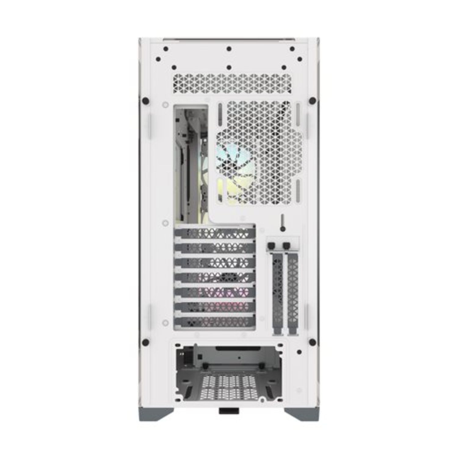 Gabinete Corsair iCUE 5000X RGB Midi Tower Blanco-2