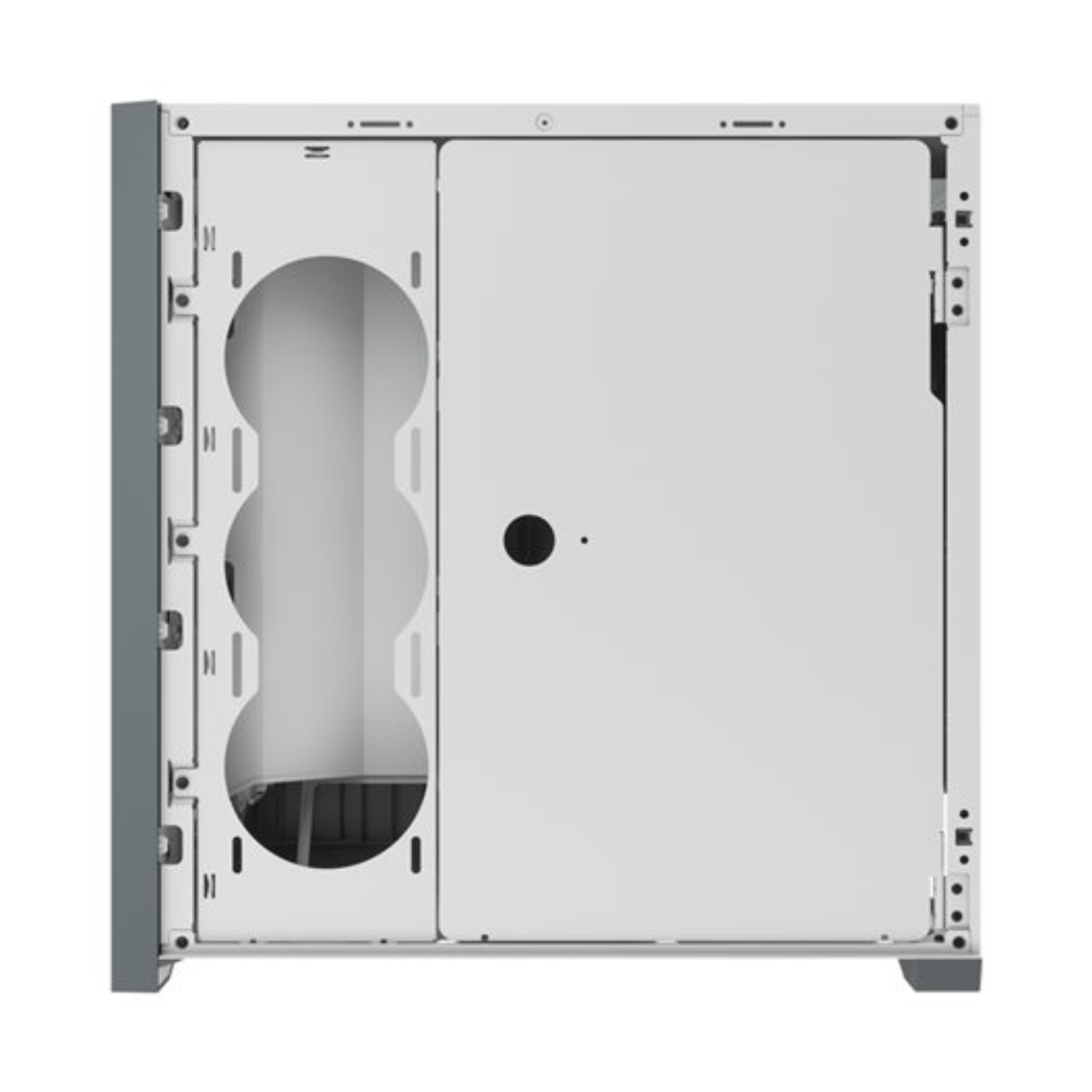 Gabinete Corsair iCUE 5000X RGB Midi Tower Blanco-7