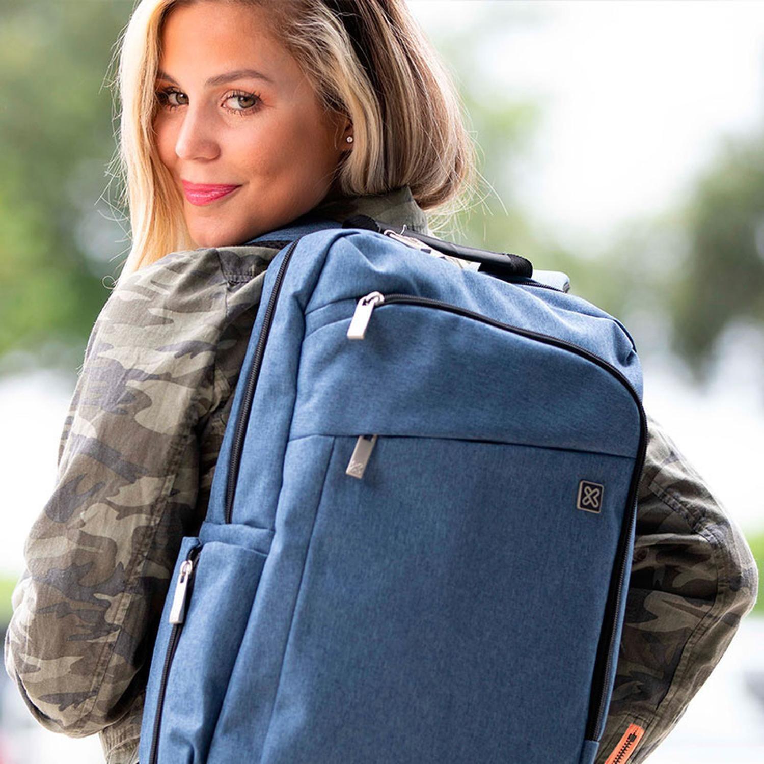 Mochila Klip Xtreme Indigo 15.6" Azul-5