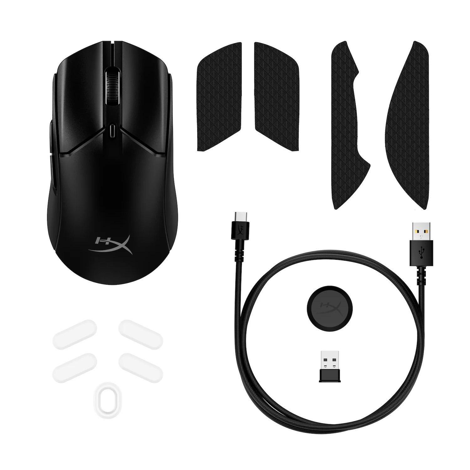 Mouse HP HyperX Pulsefire Haste 2 Inalámbrico Negro-4