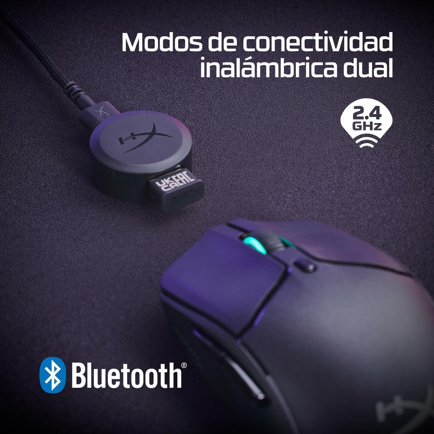 Mouse HP HyperX Pulsefire Haste 2 Inalámbrico Negro-5