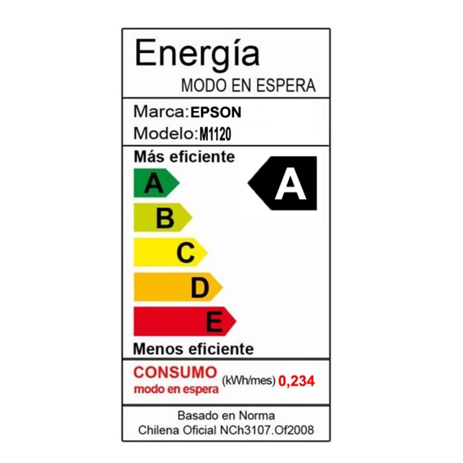 Impresora Ink-Jet EcoTank M1120 Monocromática WiFi-6