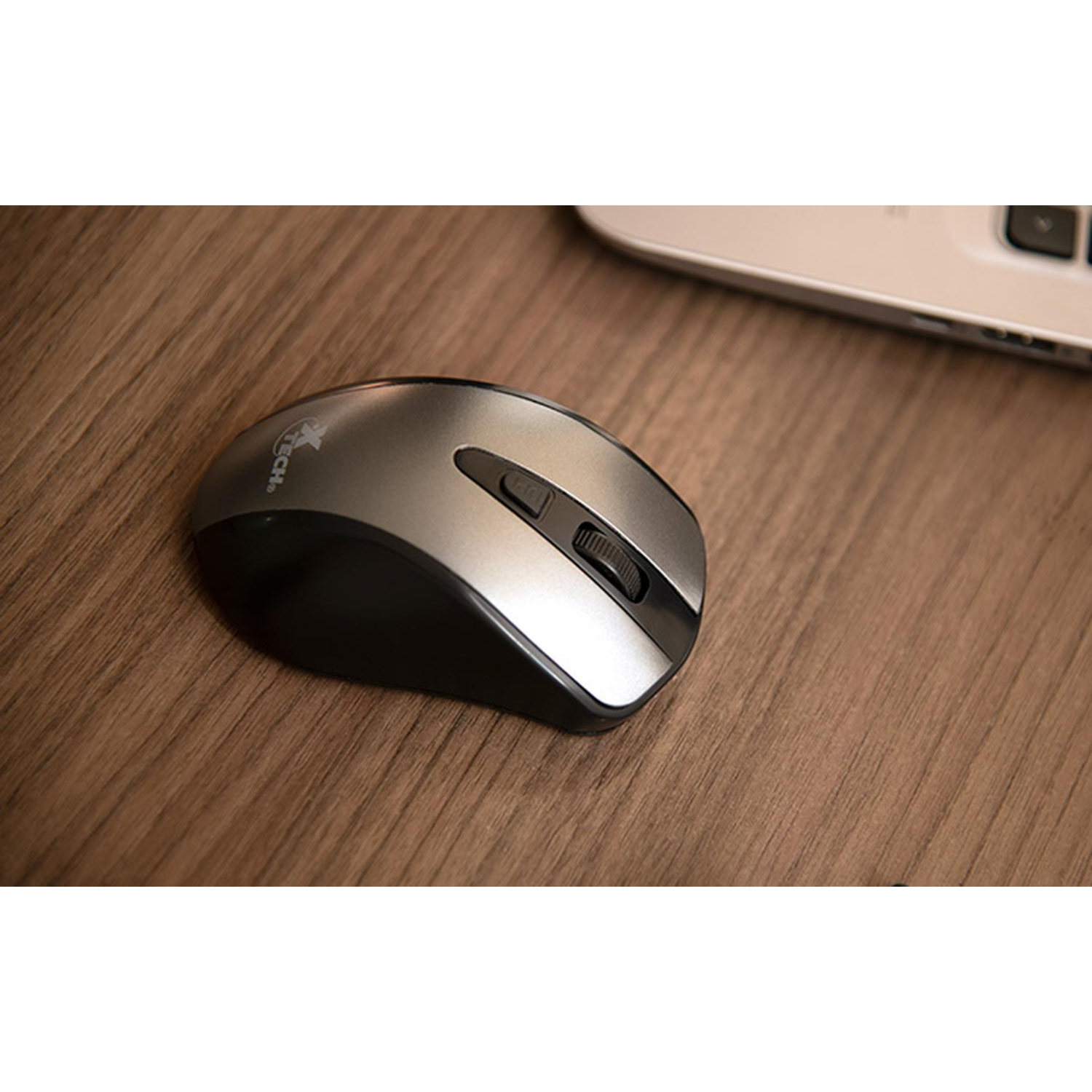 Xtech XTM-315GY ratón Diestro RF inalámbrico Óptico 1600 DPI-3