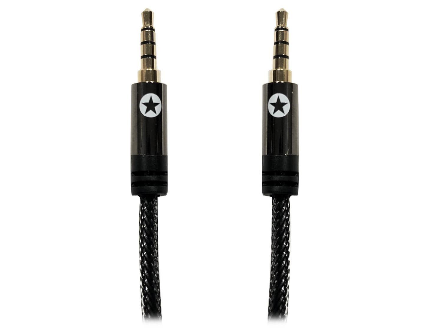 Cable Auxiliar 3.5mm 1.8m STREAMING serie ID:CORE-2