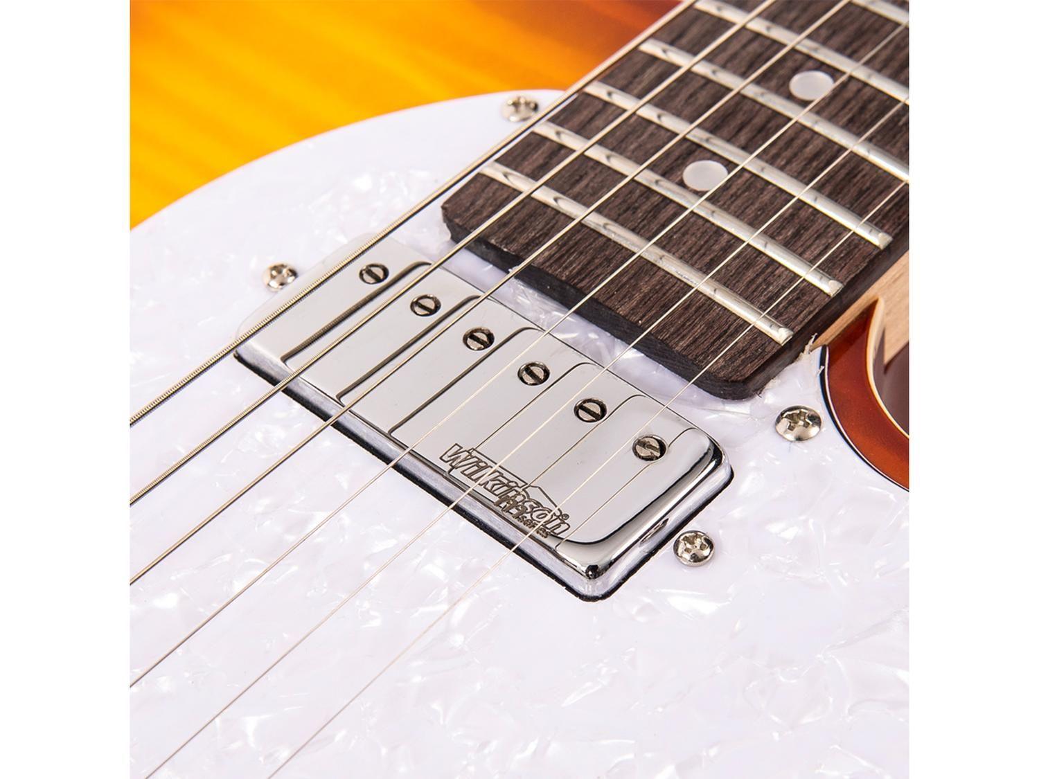 Guitarra Eléctrica Mango Atornillado THRU BODY-6