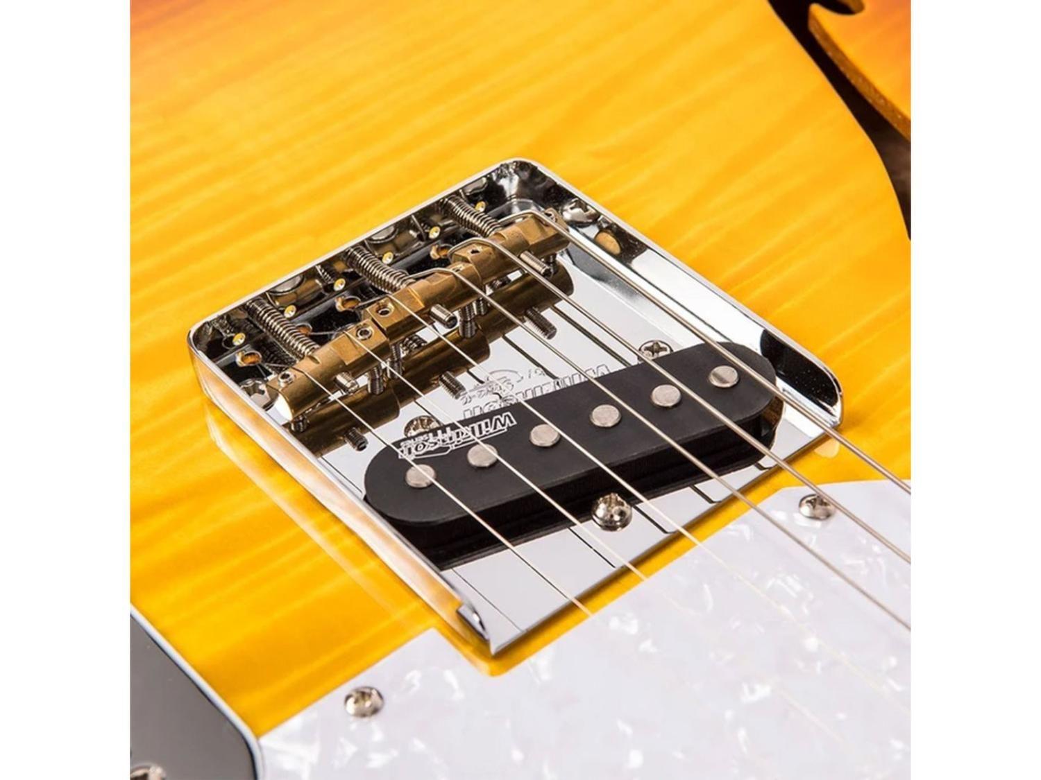 Guitarra Eléctrica Mango Atornillado THRU BODY-7