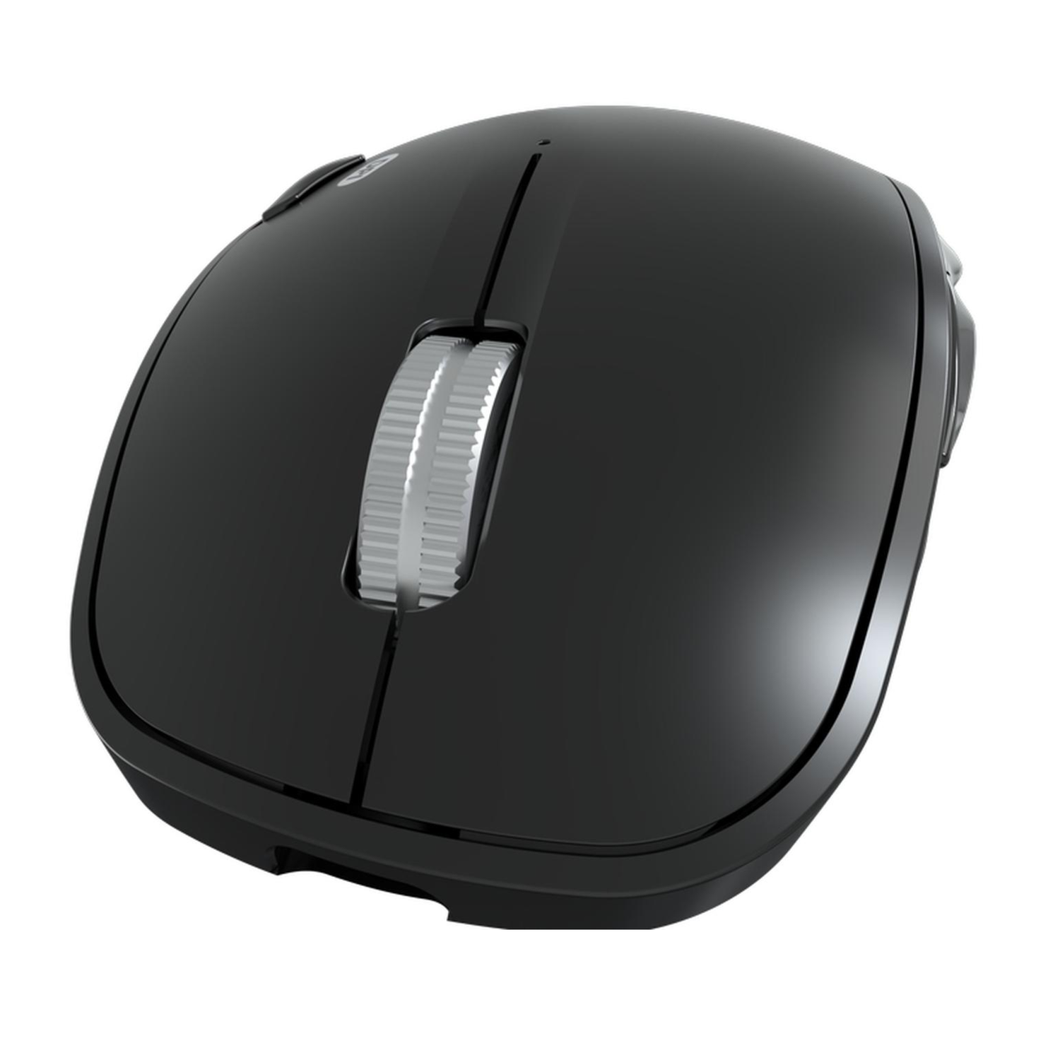 Mouse Klip Xtreme Duotrak Diestro RF inalámbrico Negro-2