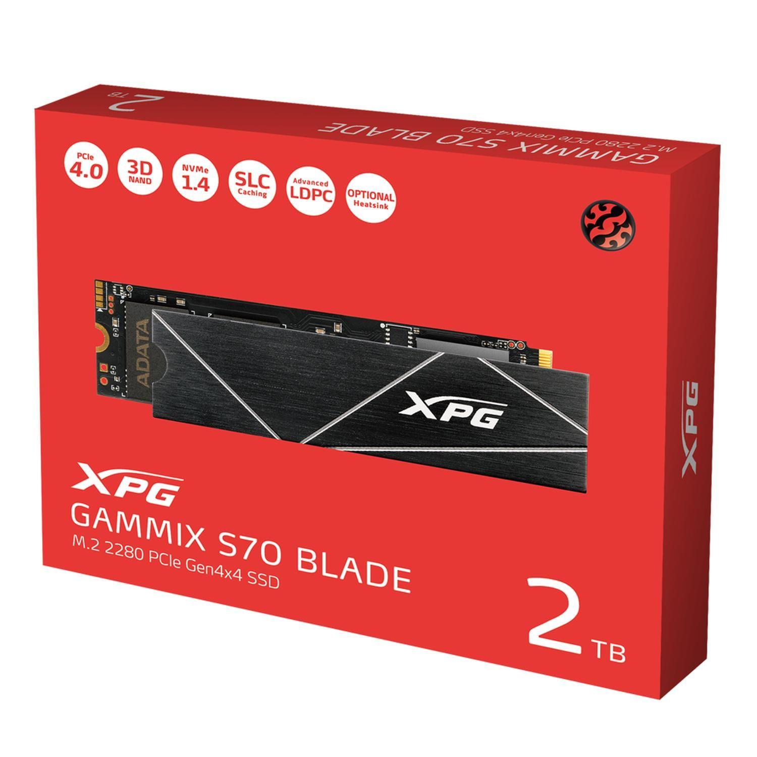 Disco de Estado Sólido SSD Adata GAMMIX S70 Blade 2 TB M.2-5