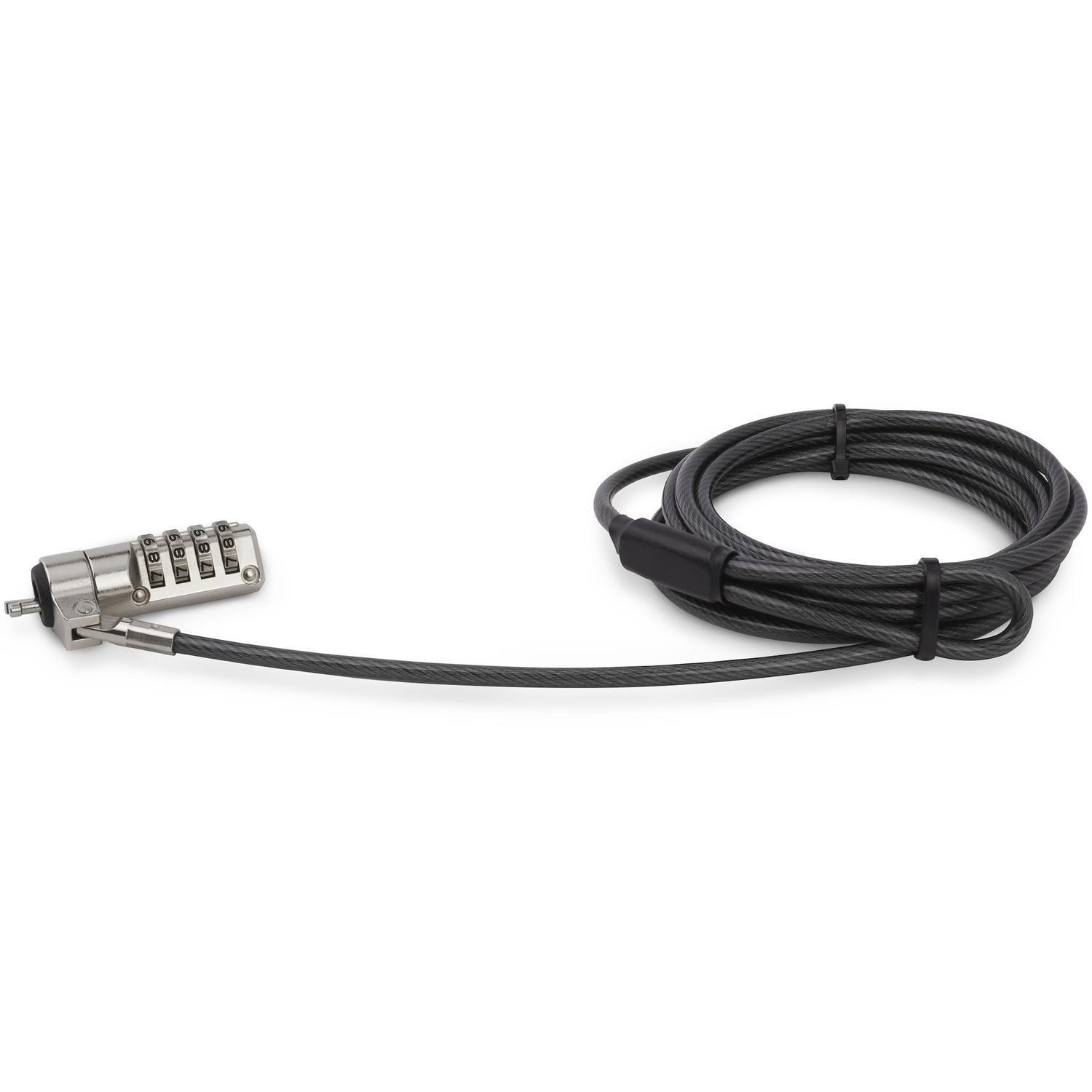 Cable de Seguridad 2m para Notebook Monitor Negro-2