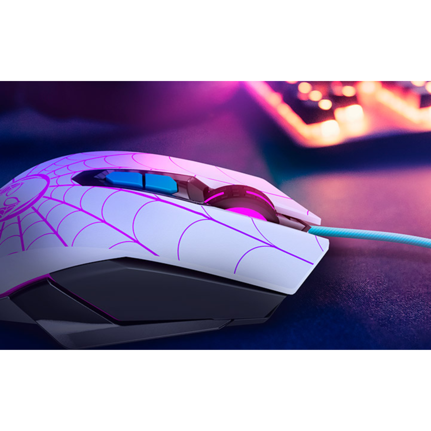 Mouse Gamer Óptico Ghost Spider 7 Botones 2400DPI-6