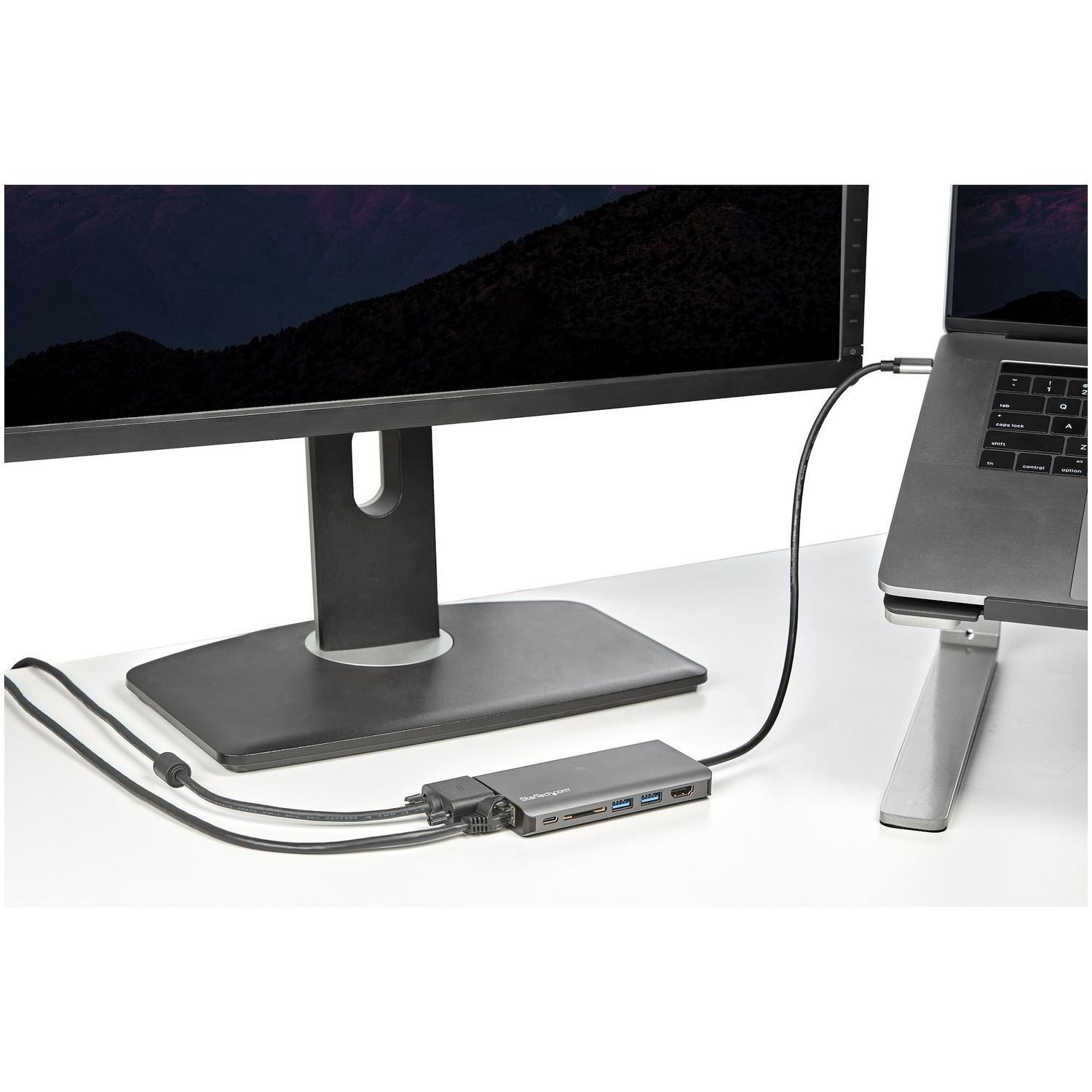 Docking Station USB-C 9 en 1 con HDMI 4K-9
