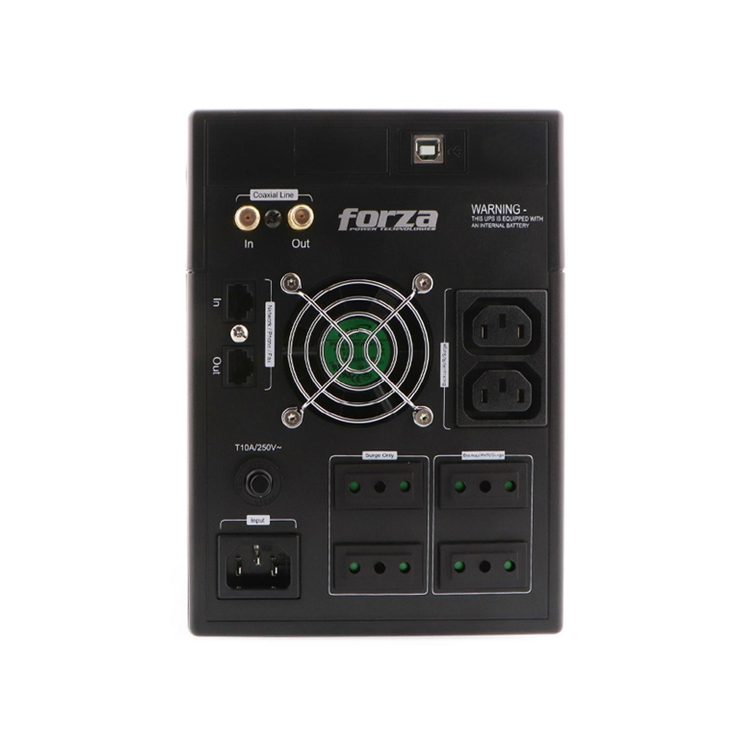 UPS Forza 2200 VA FX-2200LCD-C Interactiva 6 salidas-3