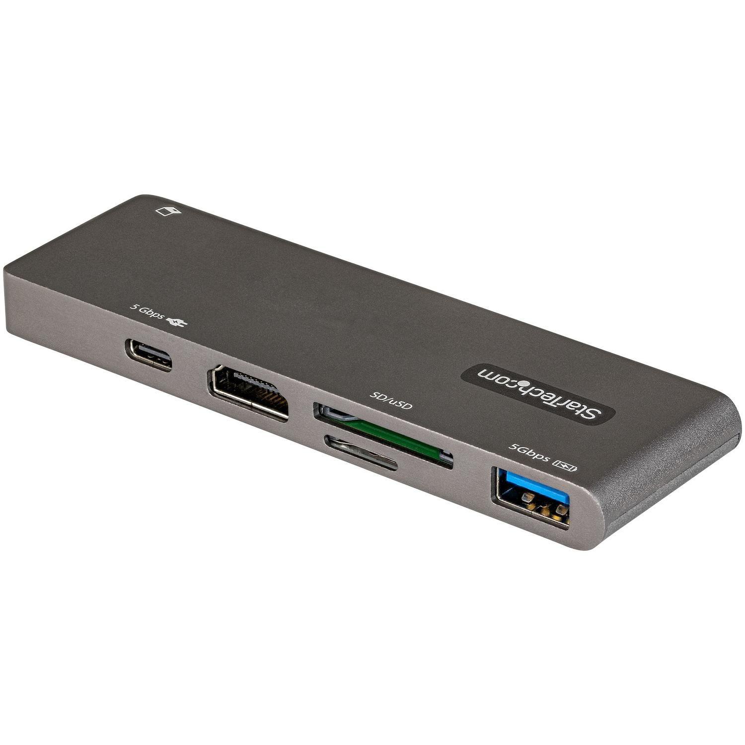 Docking Station USB-C a HDMI 4K MicroSD USB 3.0-2