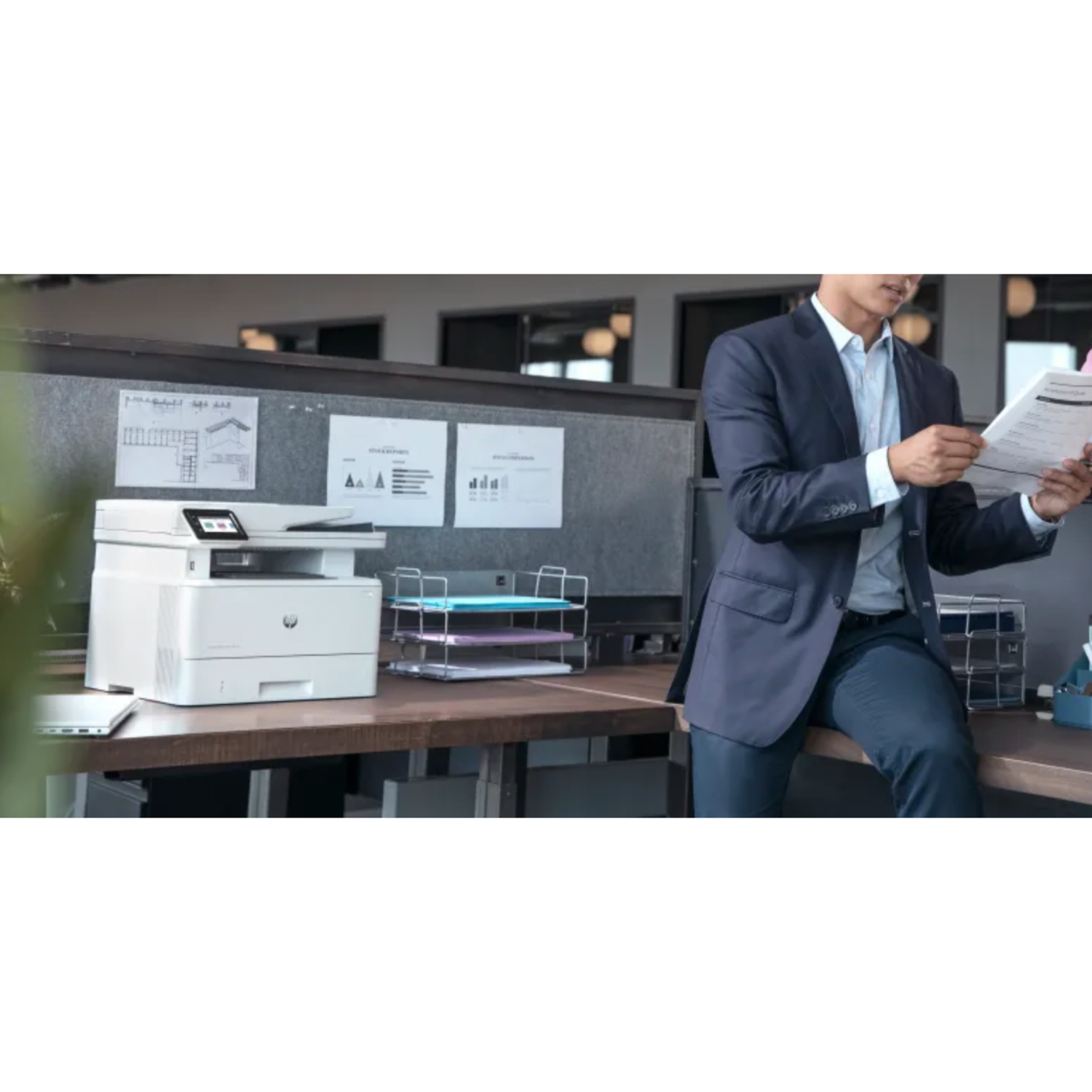 Impresora Láser LaserJet Pro MFP 4103fdw Monocromática WiFi-8