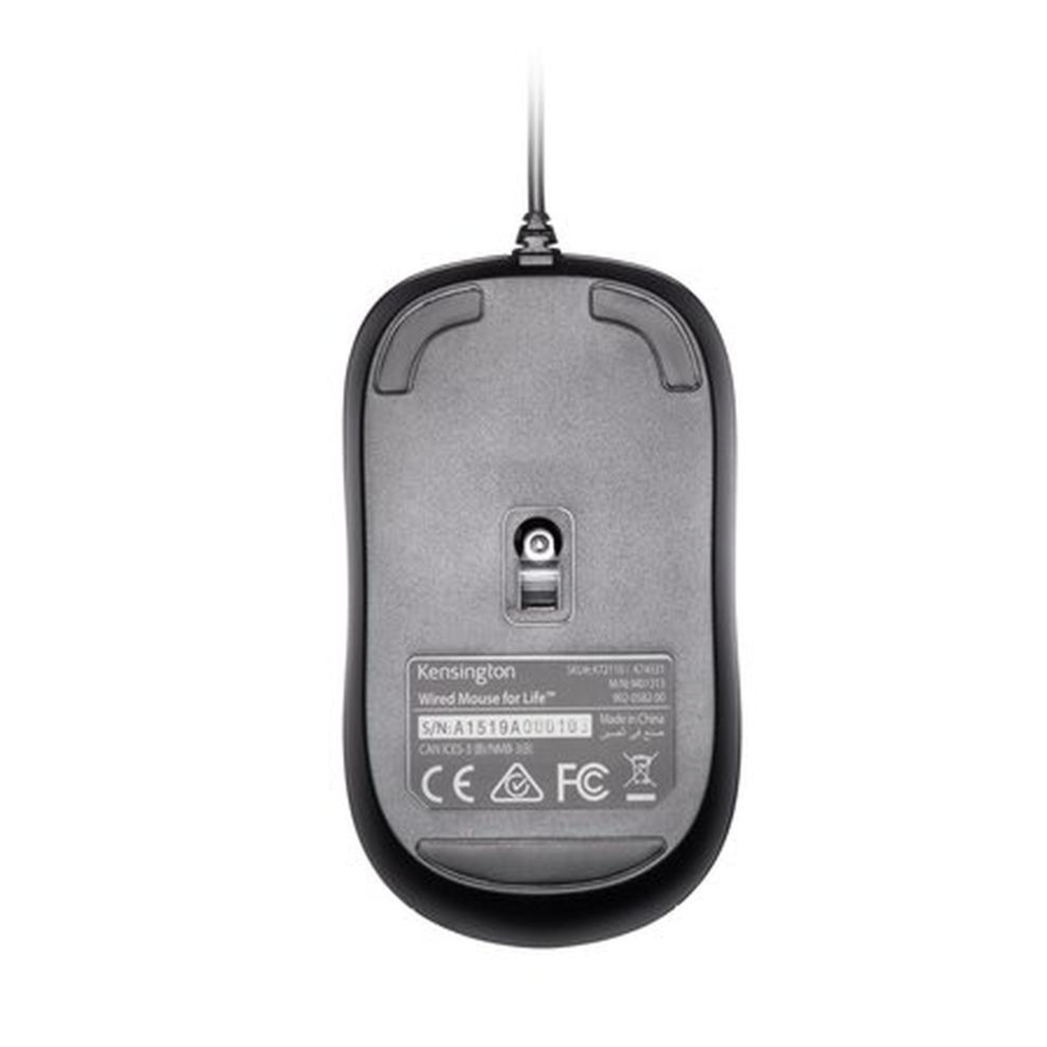 Mouse K72110WW Ambidiestro USB tipo A Óptico-2