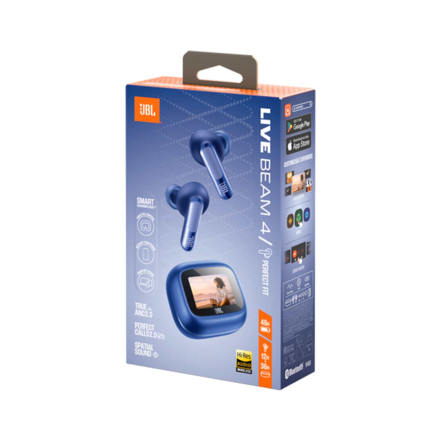 Audifonos JBL Live Beam 4 TWS In Ear Bluetooth 6.0 Azul-5