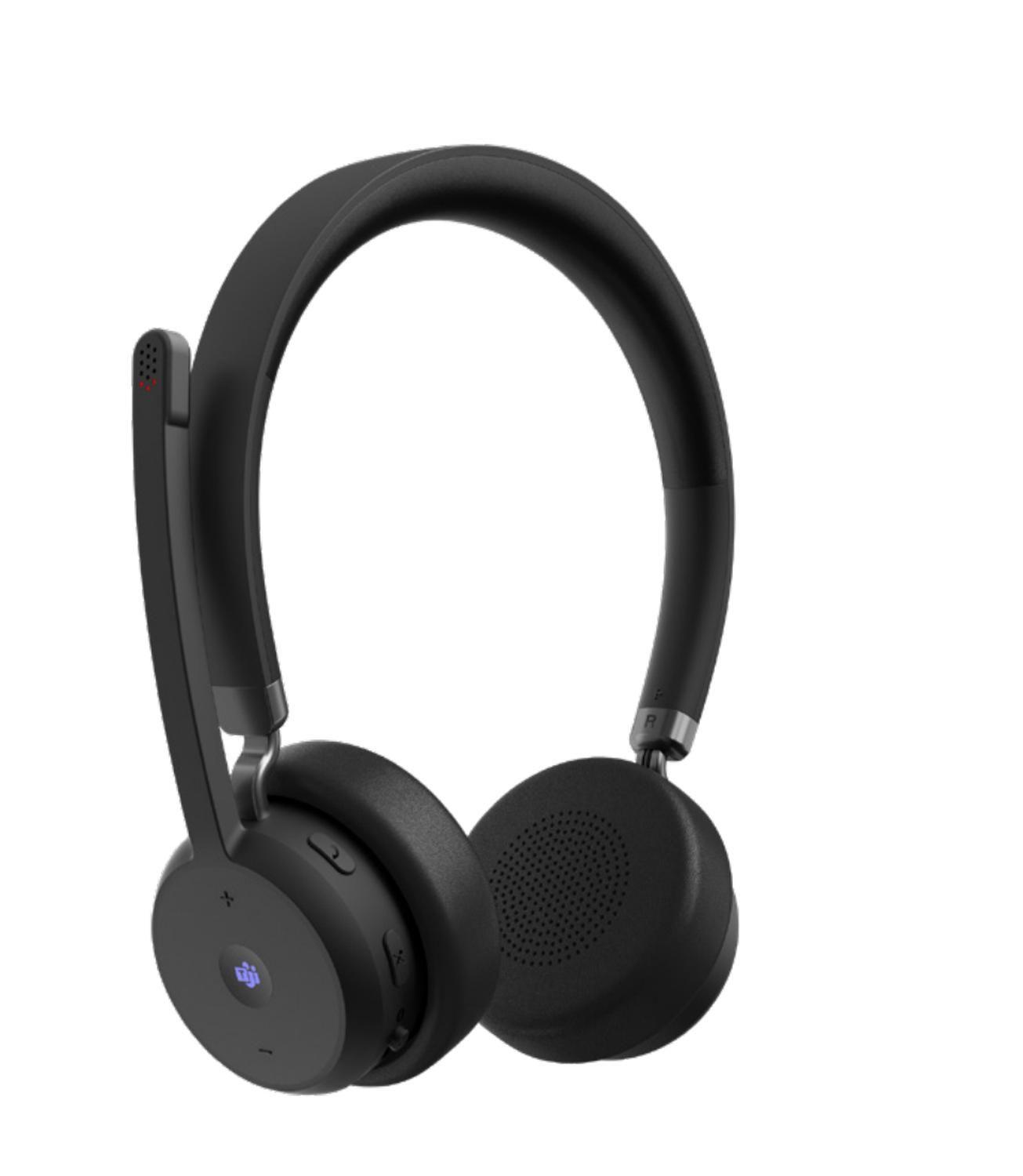 Auriculares Lenovo Wireless VoIP con Teams Negro-0