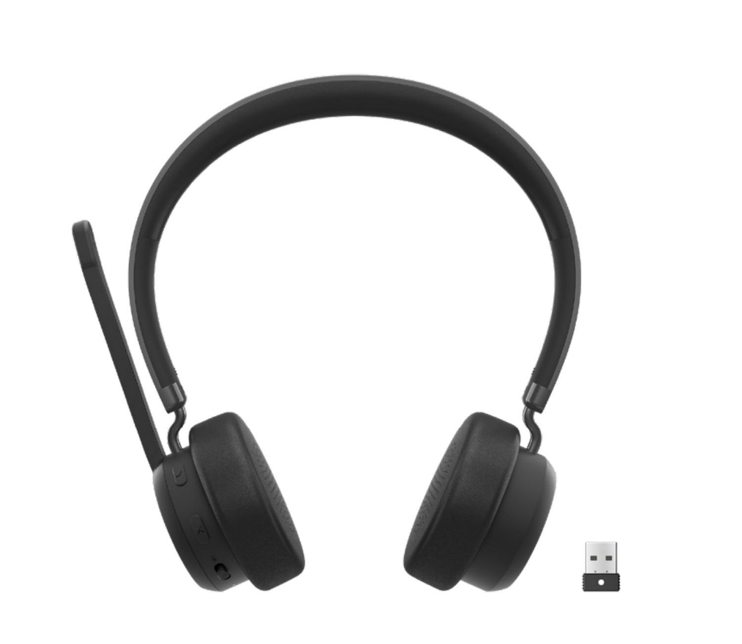 Auriculares Lenovo Wireless VoIP con Teams Negro-3