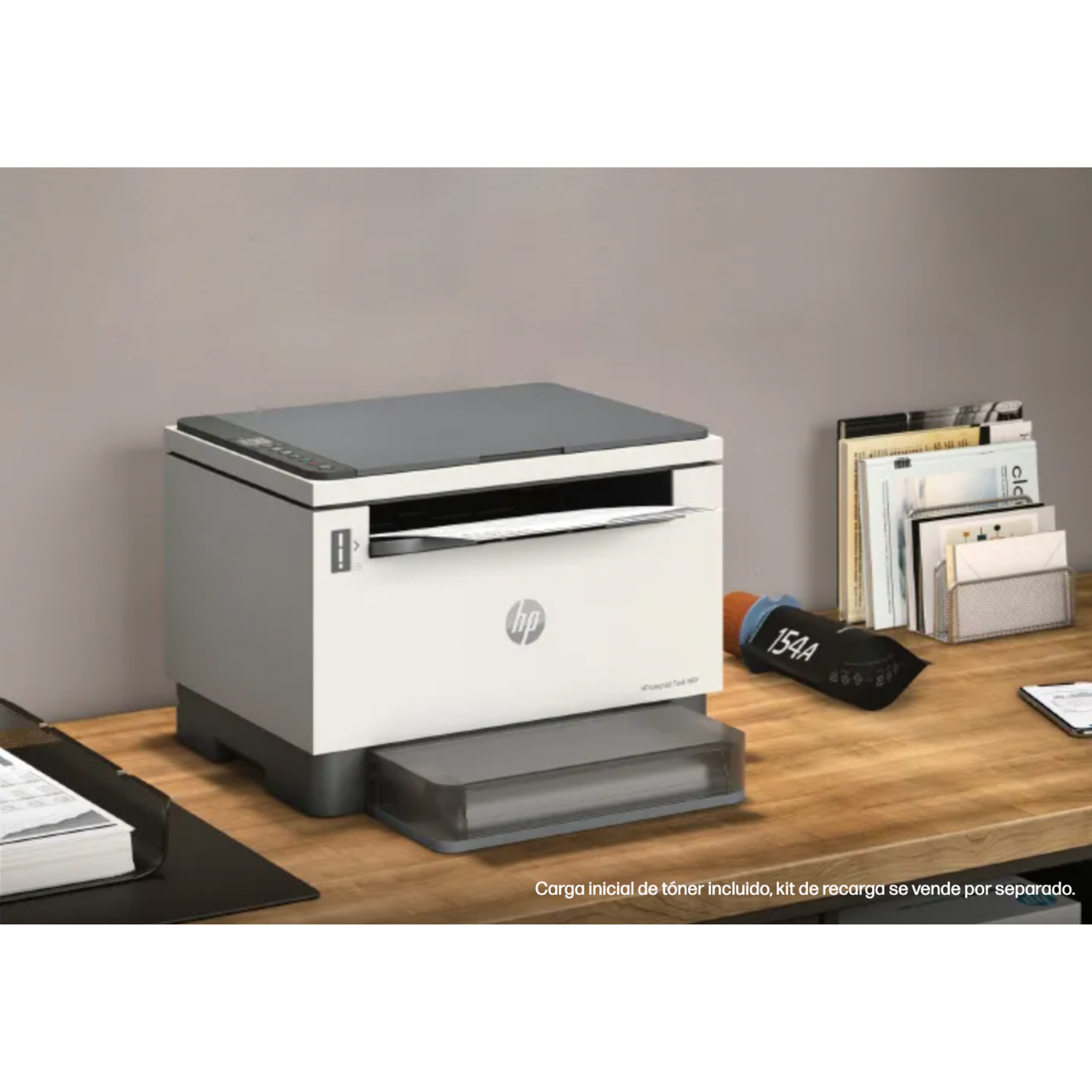 Impresora Multifuncional Láser LaserJet Tank MFP 1602w Mono WiFi-5