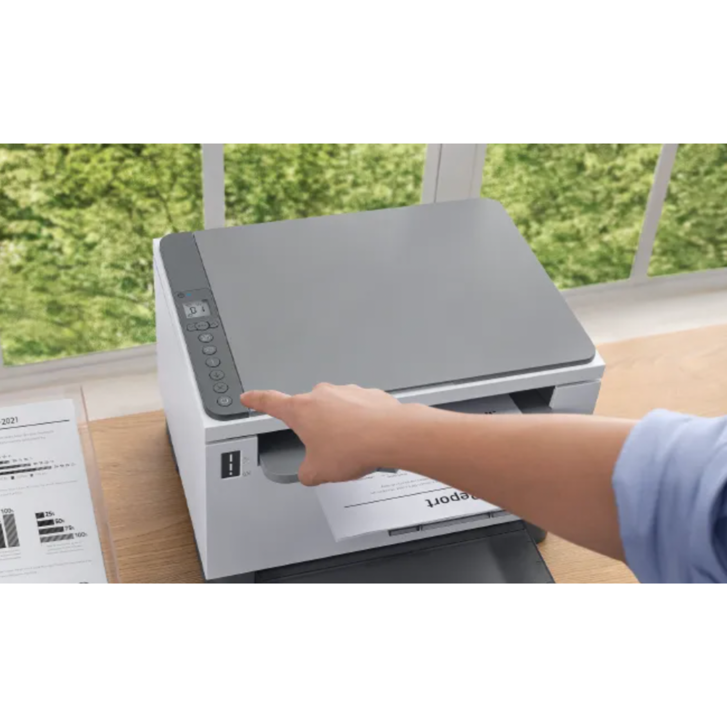 Impresora Multifuncional Láser LaserJet Tank MFP 1602w Mono WiFi-8