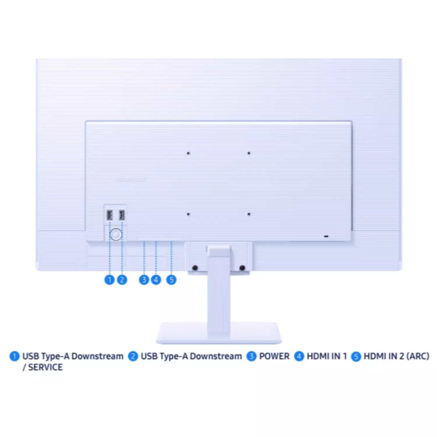 Monitor Samsung Smart M5 27” FHD IPS WiFi Blanco-8