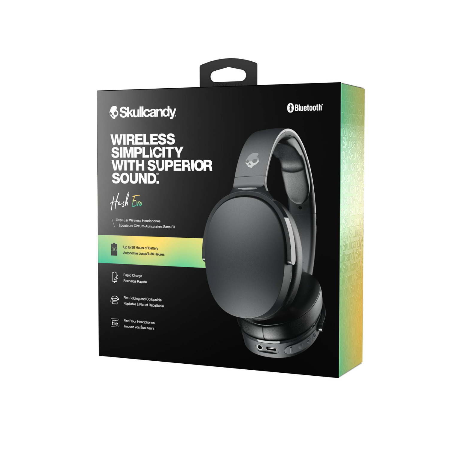 Auriculares Over-Ear Inalámbrico Skullcandy Hesh Evo Negro-5
