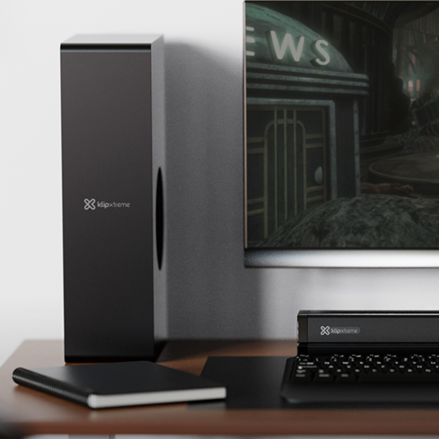 Barra de Sonido KlipXtreme ThunderZound KSB-050 Negro-4